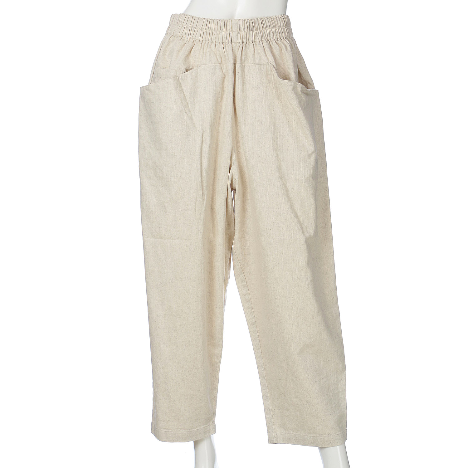 6．5綿麻甘撚りデニム ルーフポケットパンツ - 画像2