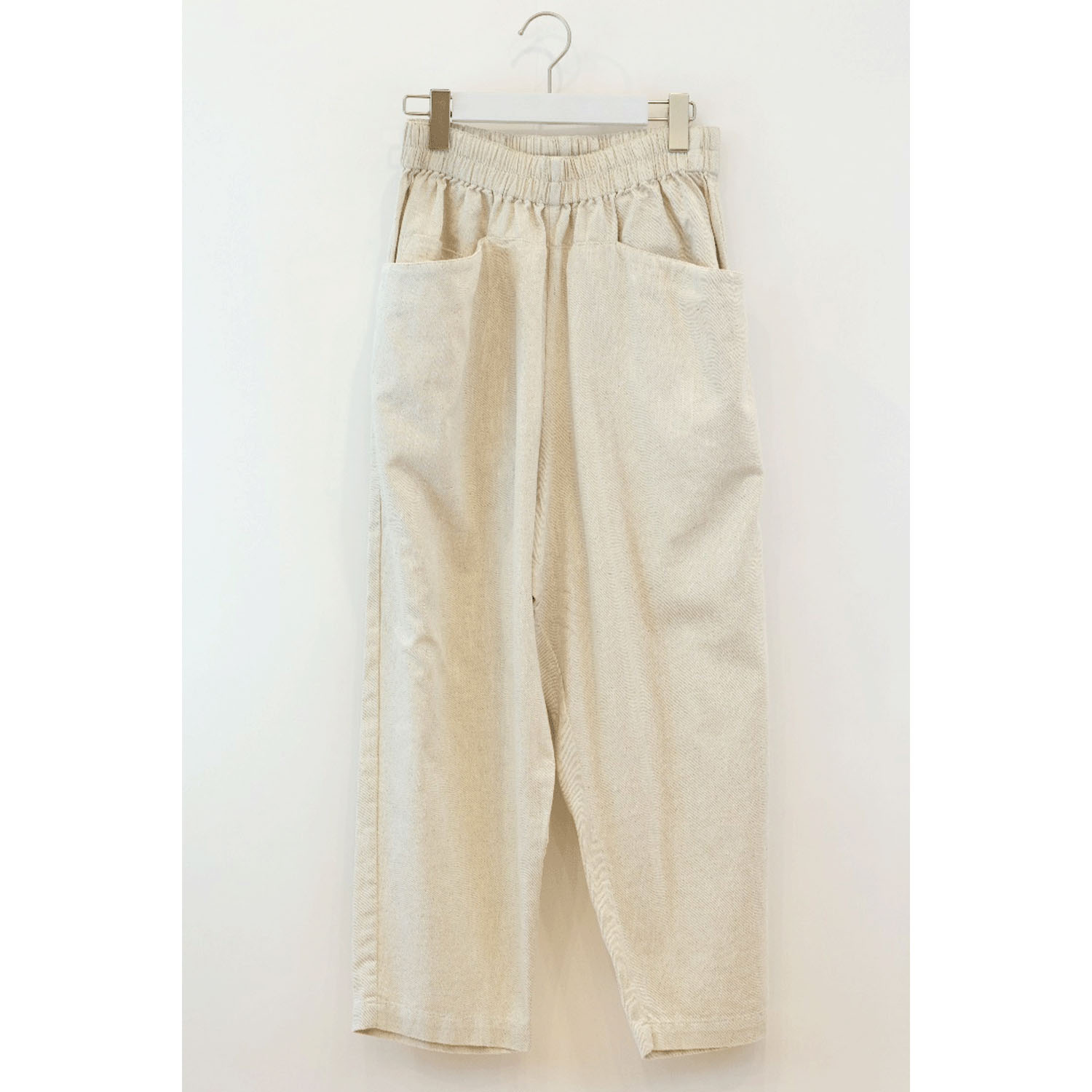 6．5綿麻甘撚りデニム ルーフポケットパンツ