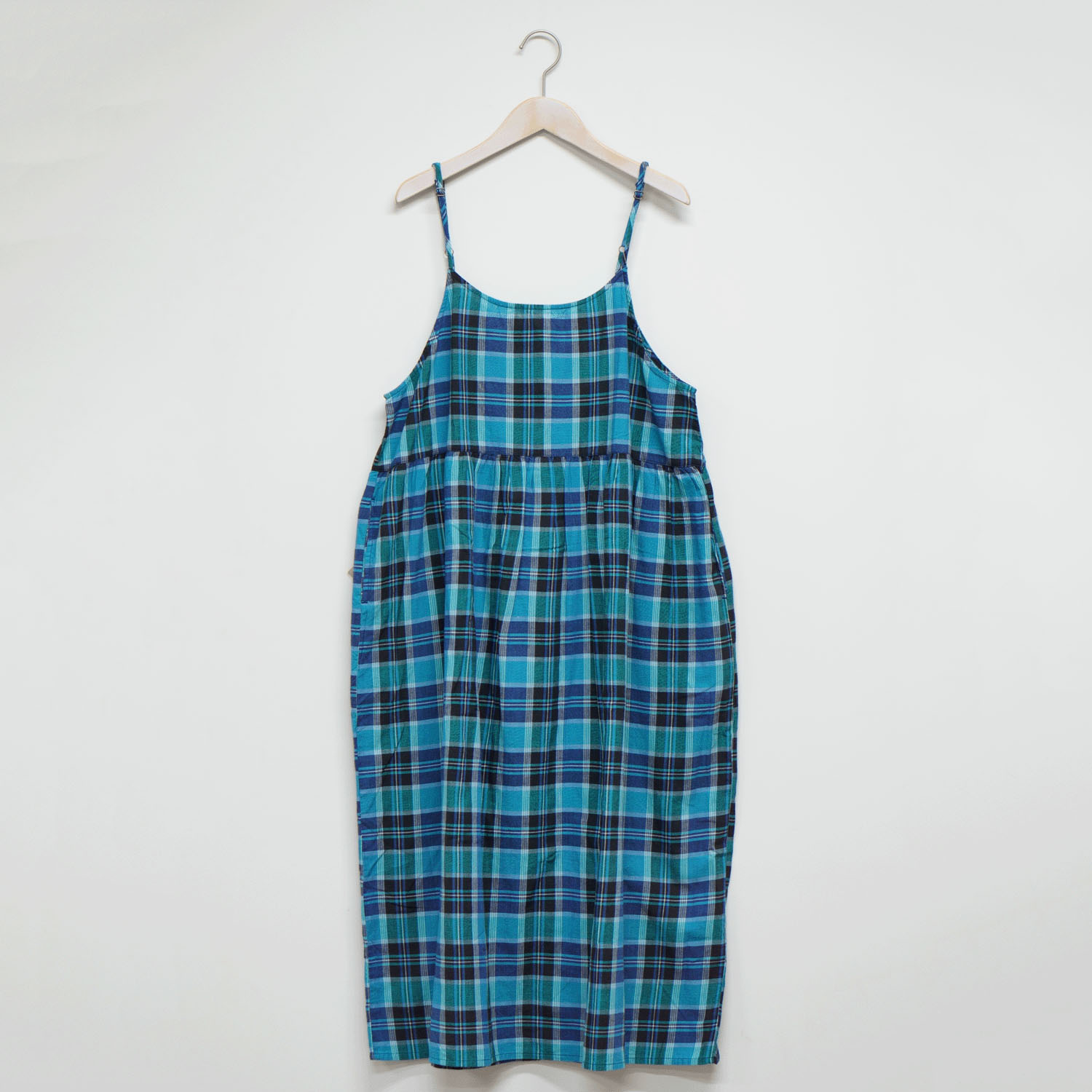 ista－ire マドラスチェック 2WAYキャミワンピース - 画像4