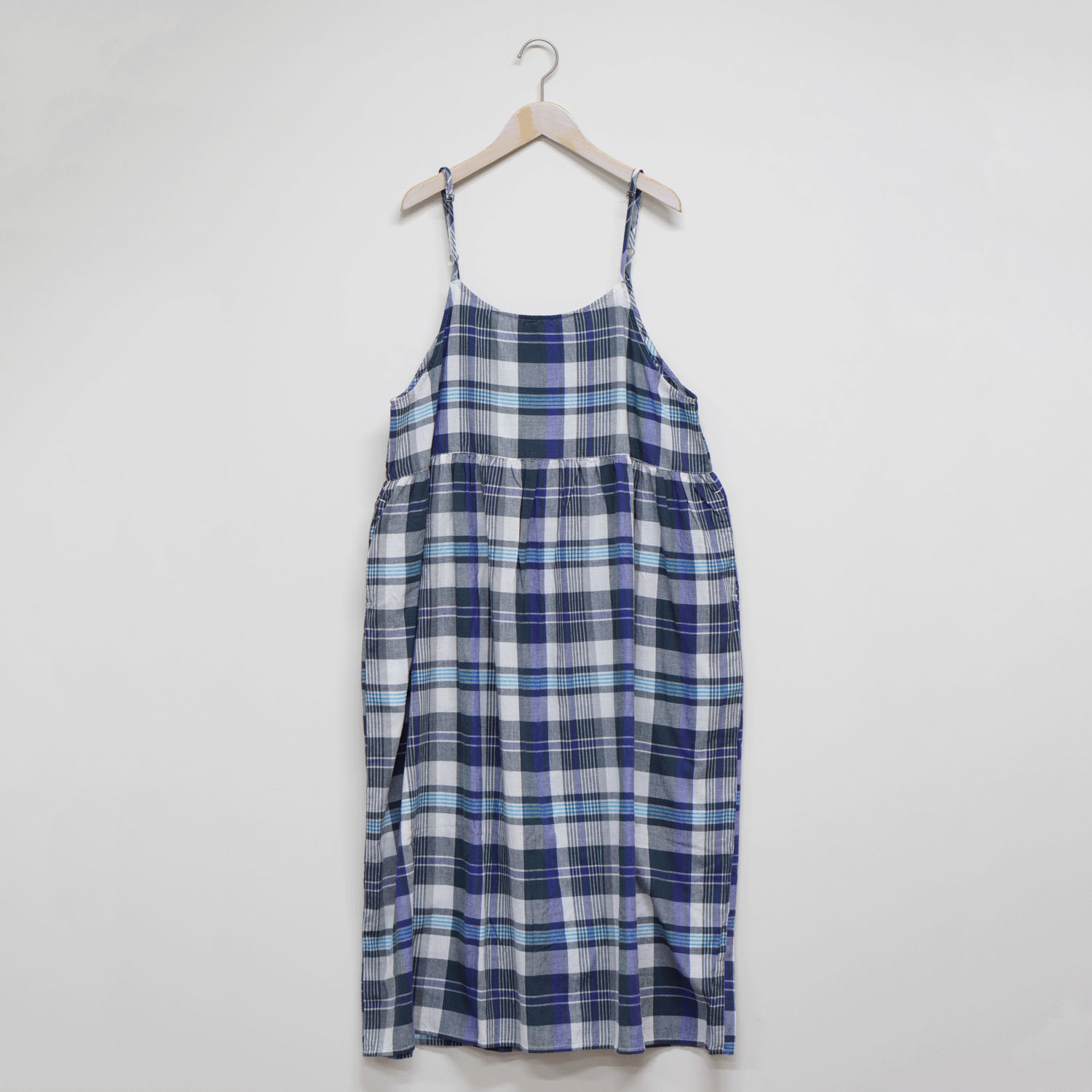 ista－ire マドラスチェック 2WAYキャミワンピース - 画像10