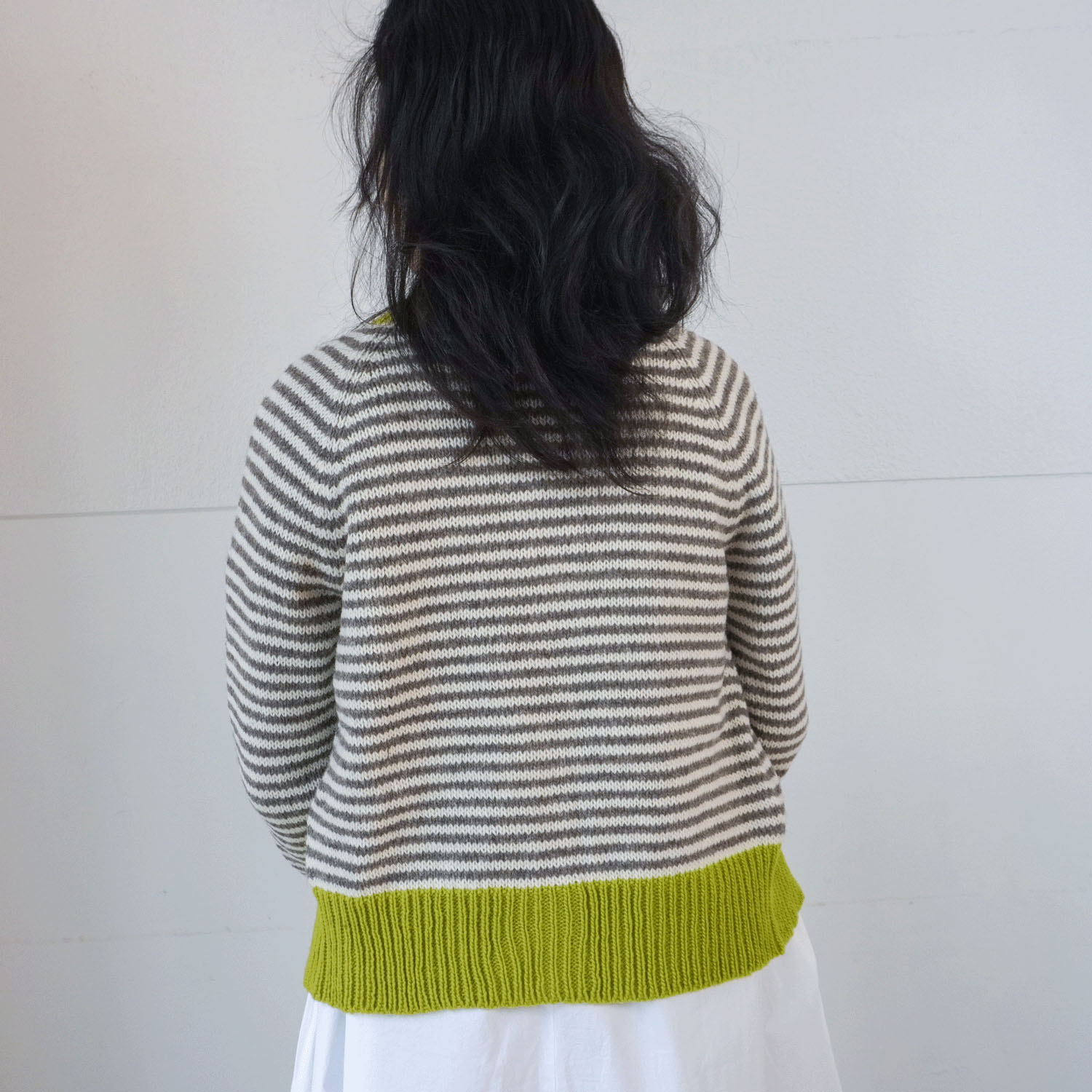 ESTELLE ボーダーカーディガン - 画像8