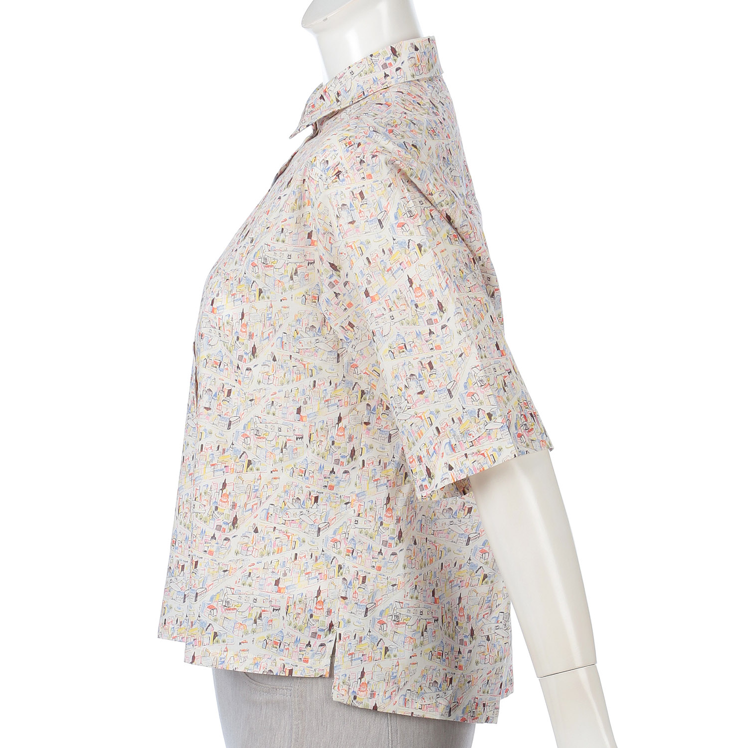 Parkes コンパクトボックスシャツ - 画像2