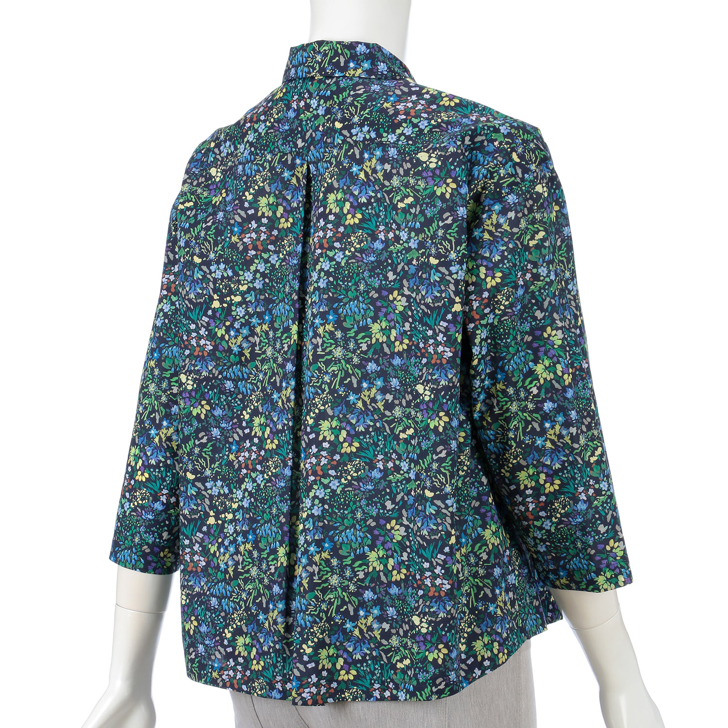 Parkes LIBERTY ミニオープンカラーシャツ - 画像3