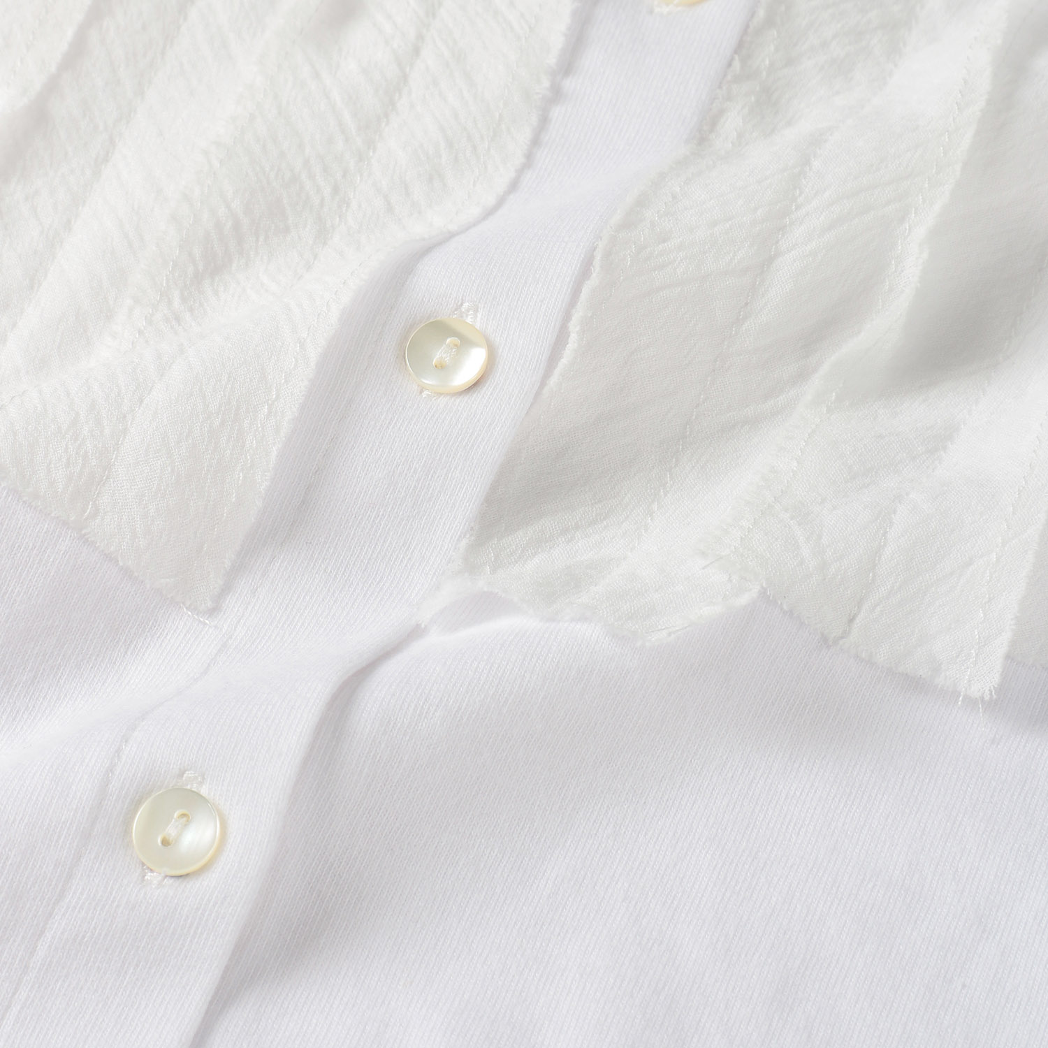 YURK geniet van ボイルフリルカーディガン - 画像4