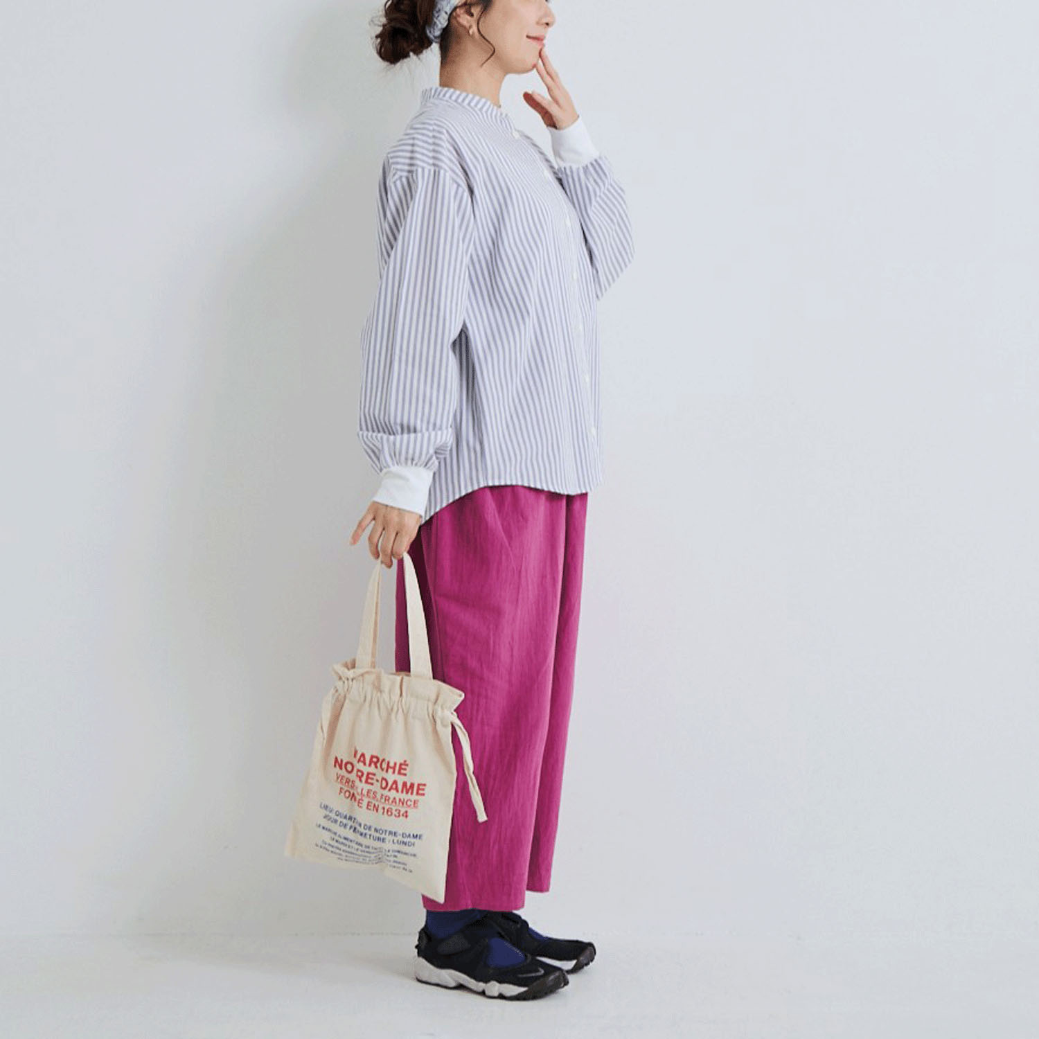 YURK geniet van リブコンビシャツ - 画像7