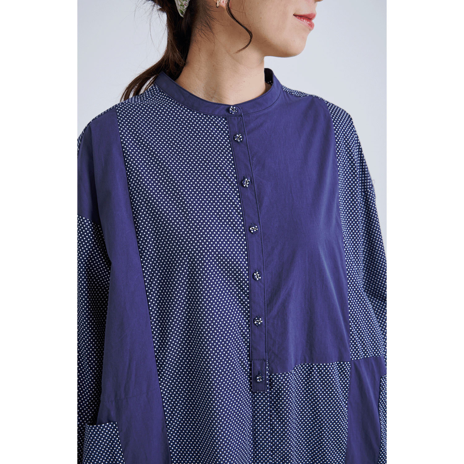 YURK geniet van パッチワークワンピース - 画像10