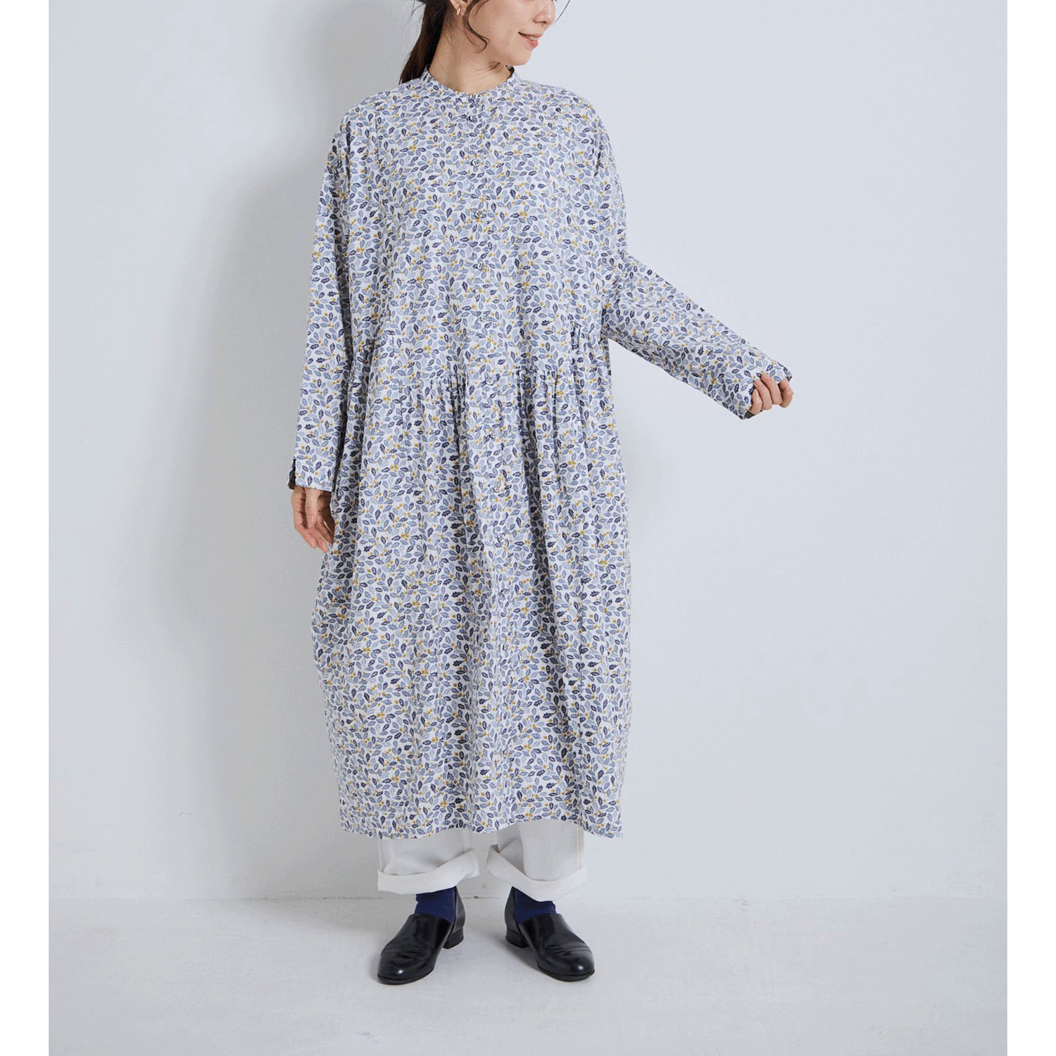 YURK geniet van ギャザーワンピース - 画像2