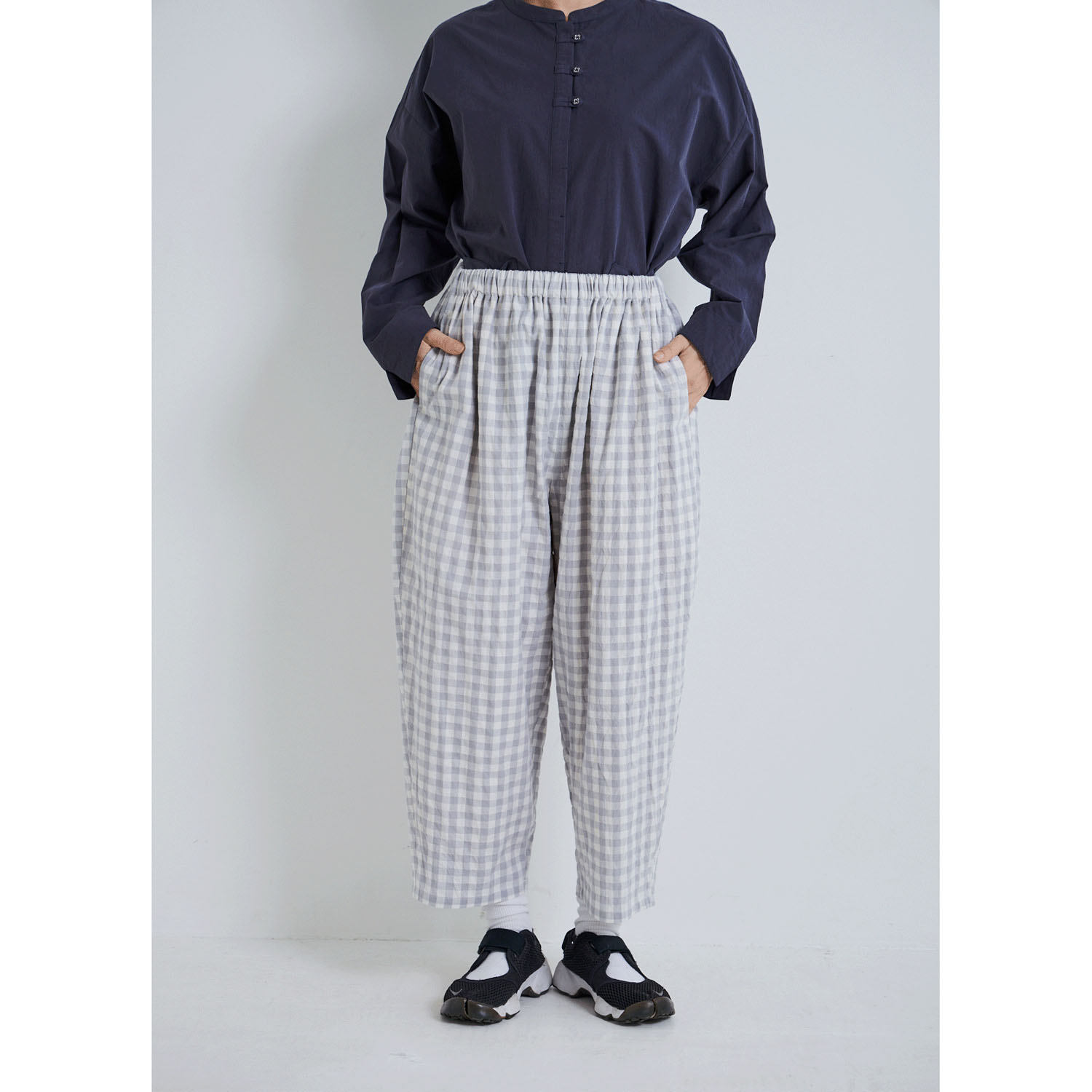 YURK geniet van ギンガムユルっとパンツ