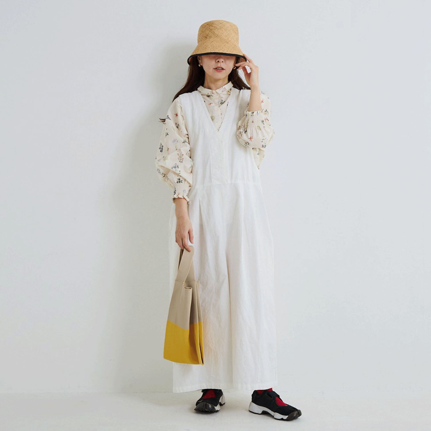 YURK geniet van ダンガリーサロペット