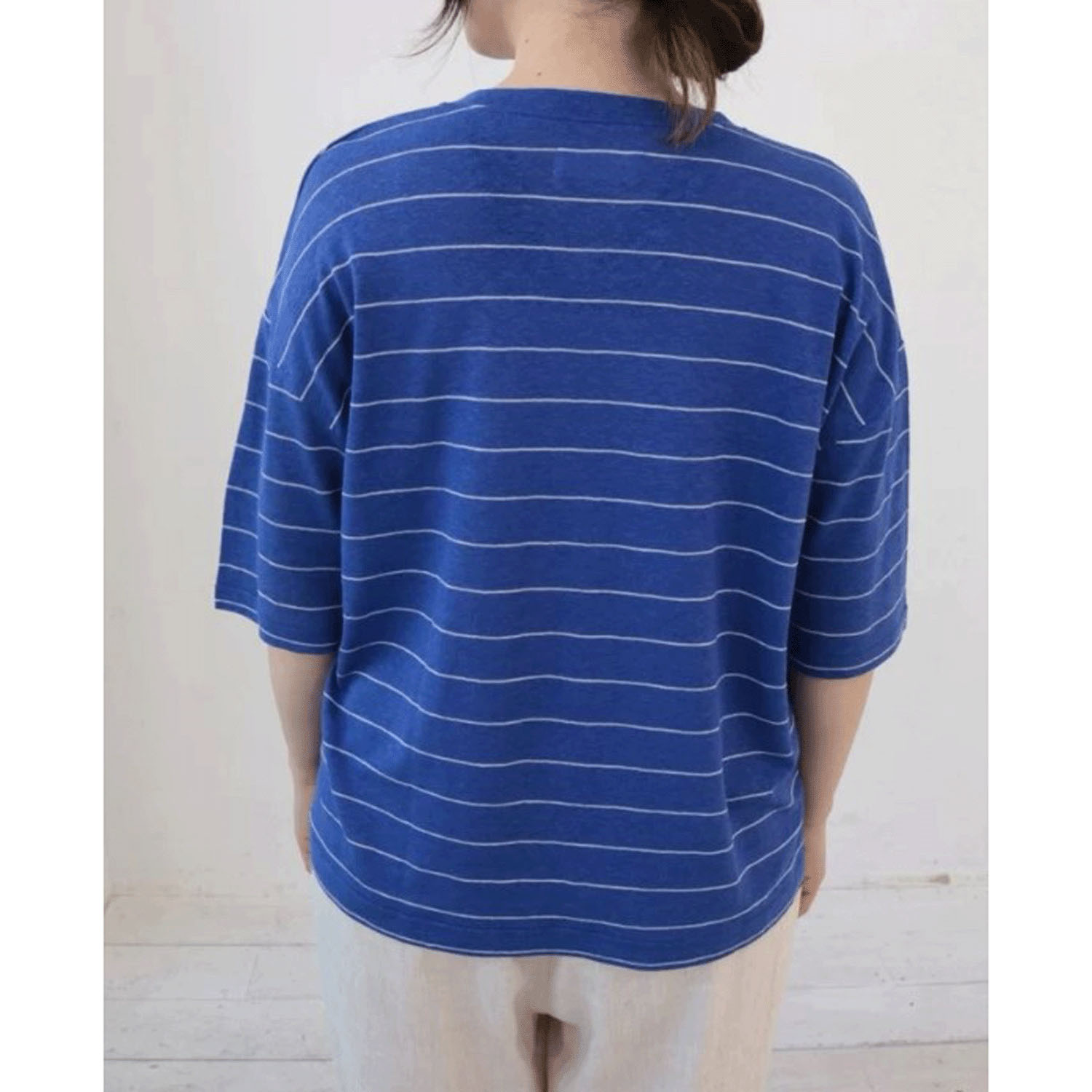 【Insta Live】YARRA 五分袖ボーダーTEE - 画像9