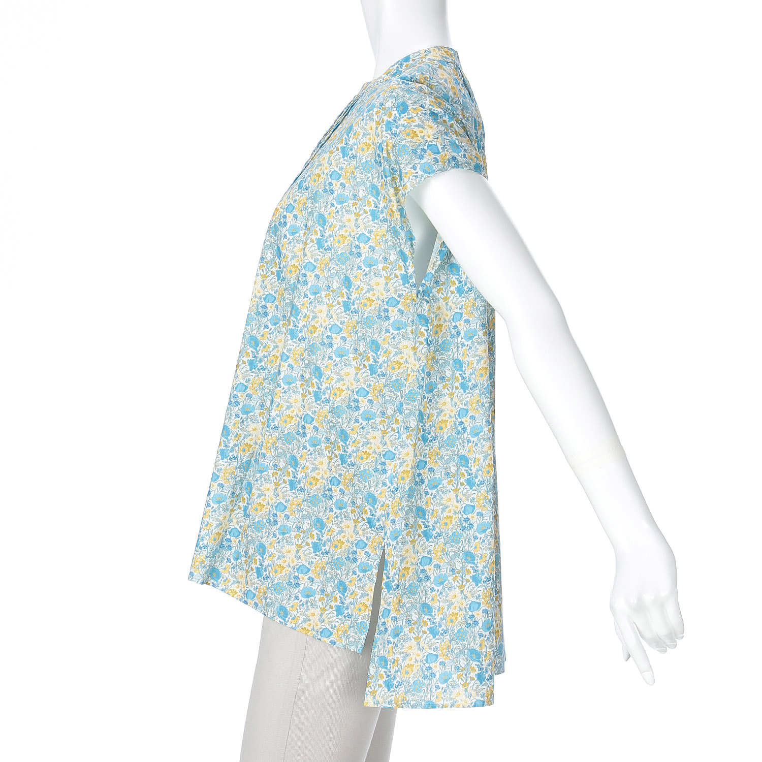 J．Sloane リバティピンタックフレンチスリーブブラウス - 画像8