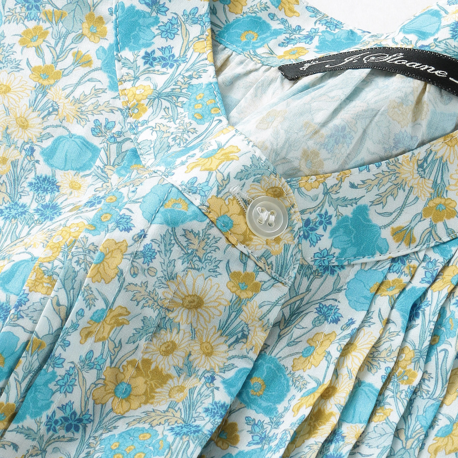 J．Sloane リバティピンタックフレンチスリーブブラウス - 画像10