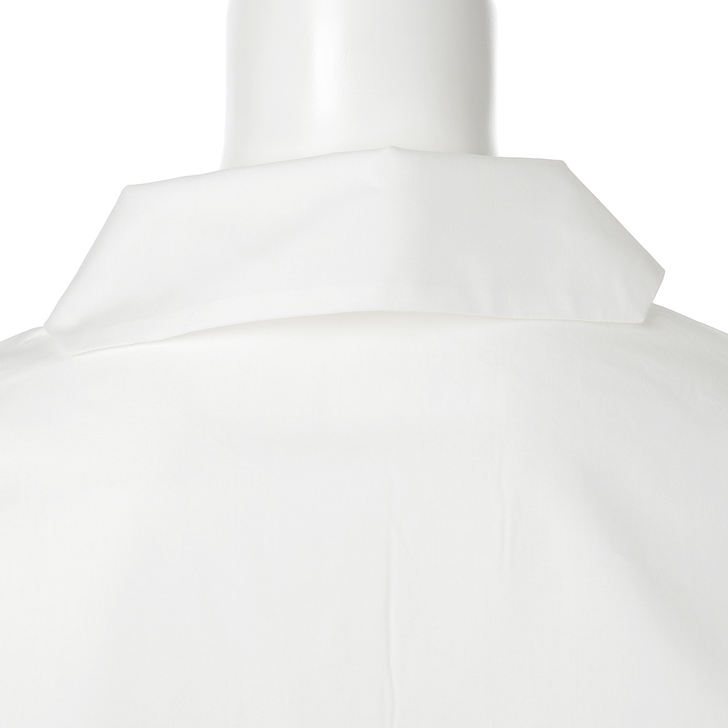 Parkes セーラーカラーLIBERTYくるみ釦シャツ - 画像3