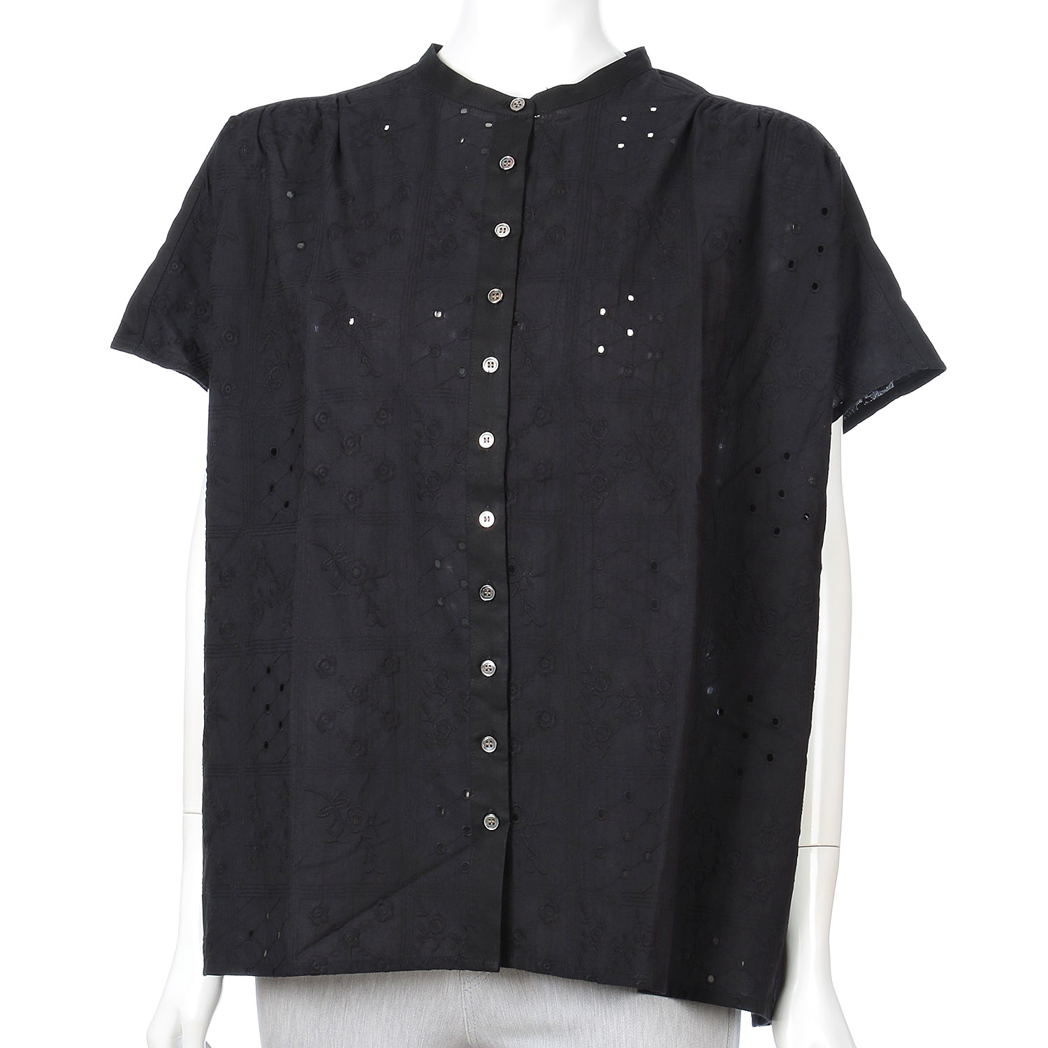 YURK geniet van ギャザーシャツ - 画像2