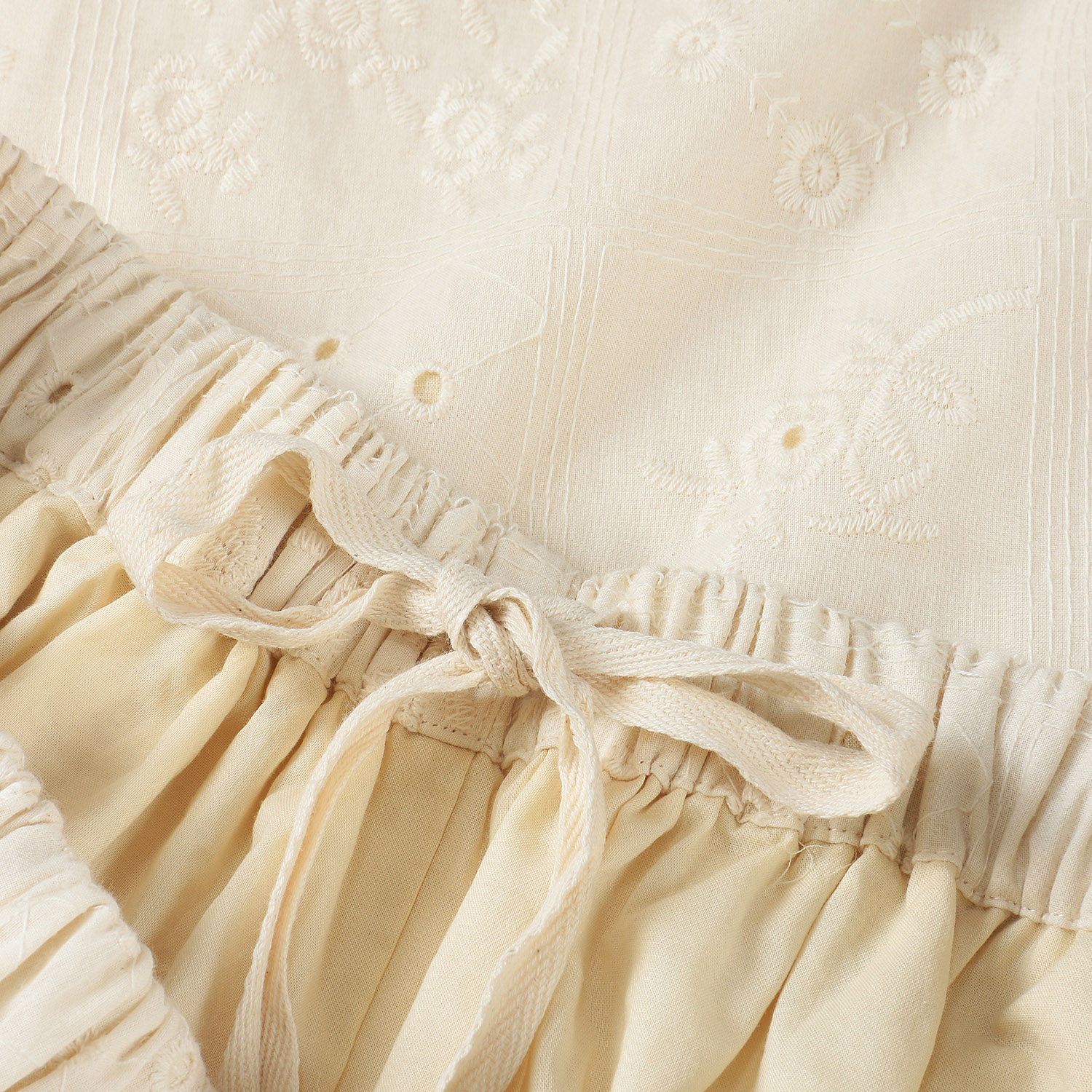 YURK geniet van パッチワーク刺繍ユルっとパンツ - 画像7