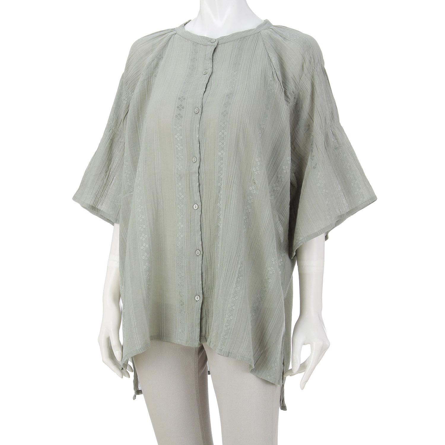 【LUPILIEN】 シャーリングブラウス - 画像7