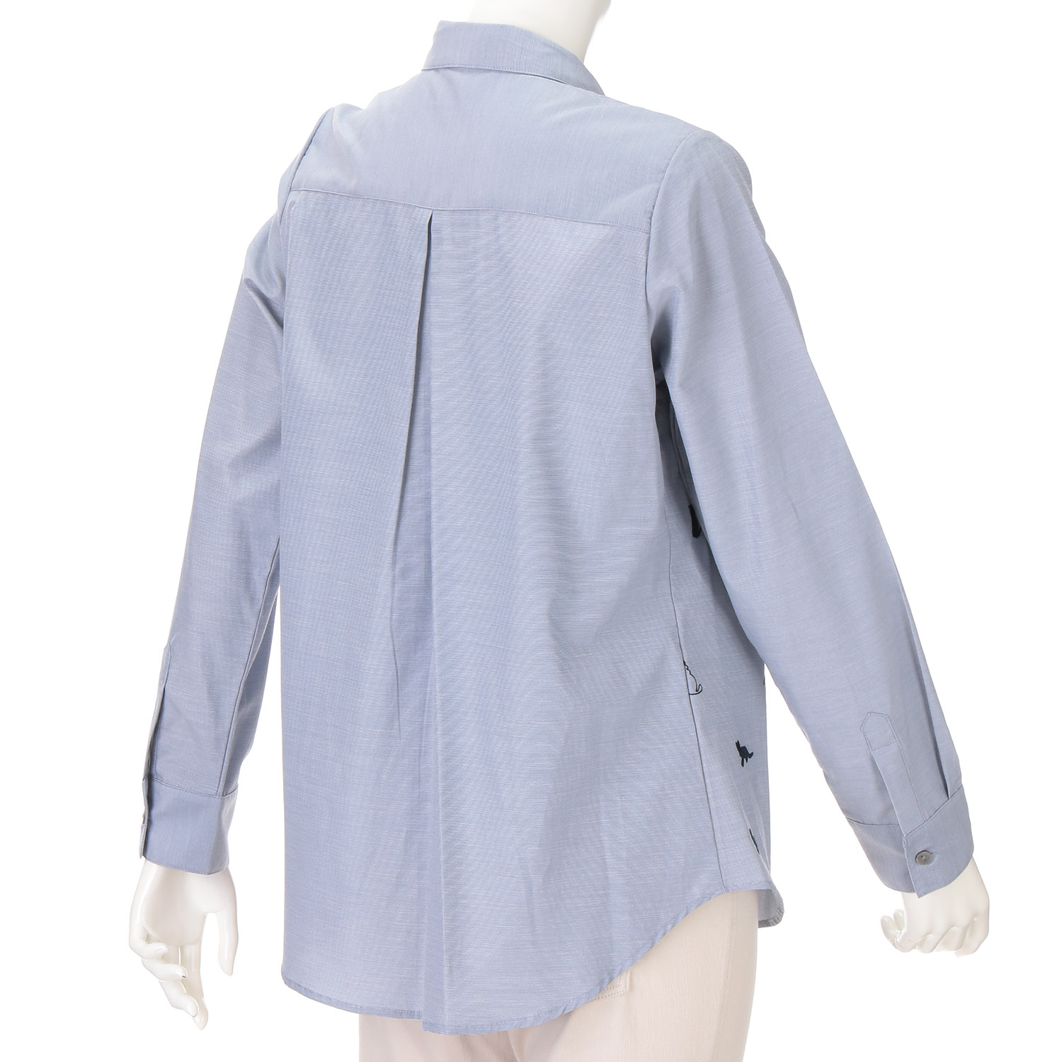 ネコ刺繍ブラウス - 画像6