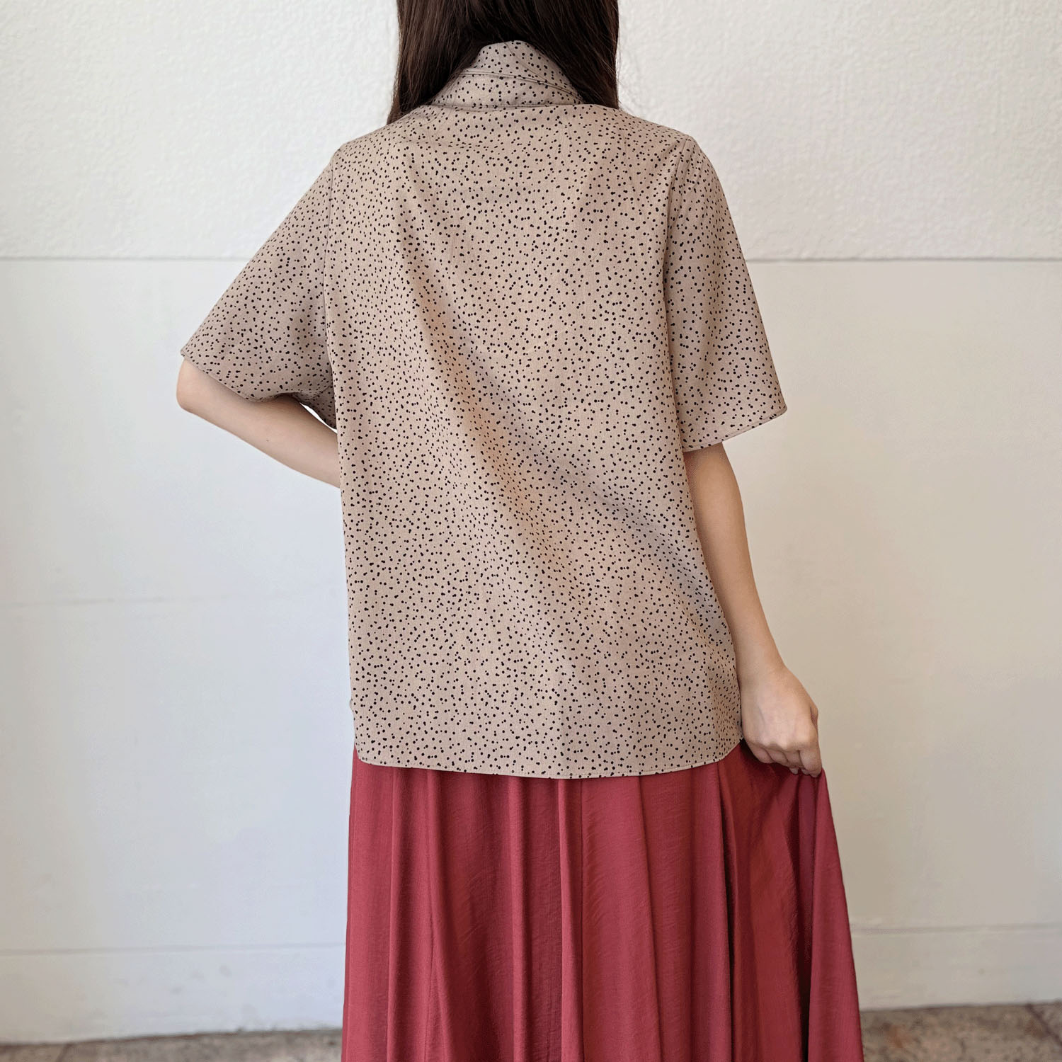 ベネシャンボウタイブラウス - 画像5