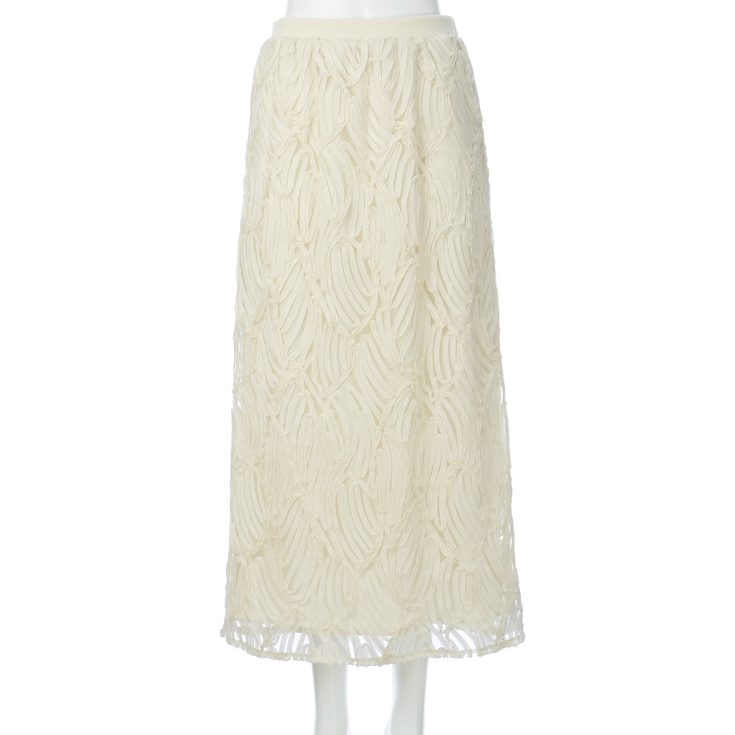 シフォンテープスカート