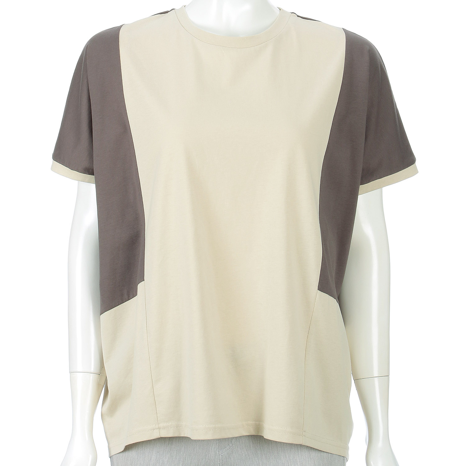 カラーブロックプルオーバー - 画像2