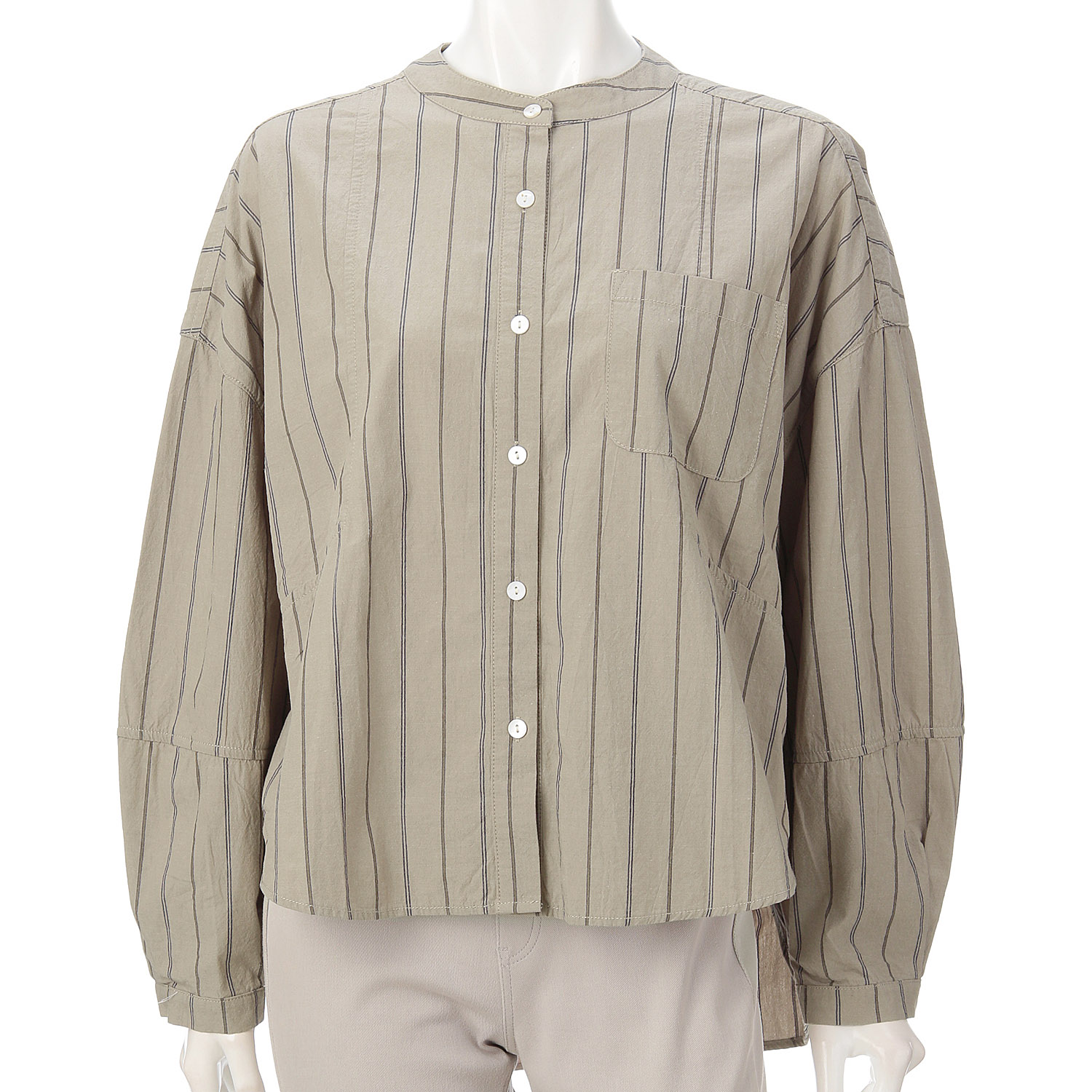 MAKITO ストライプバンドカラーブラウス - 画像3