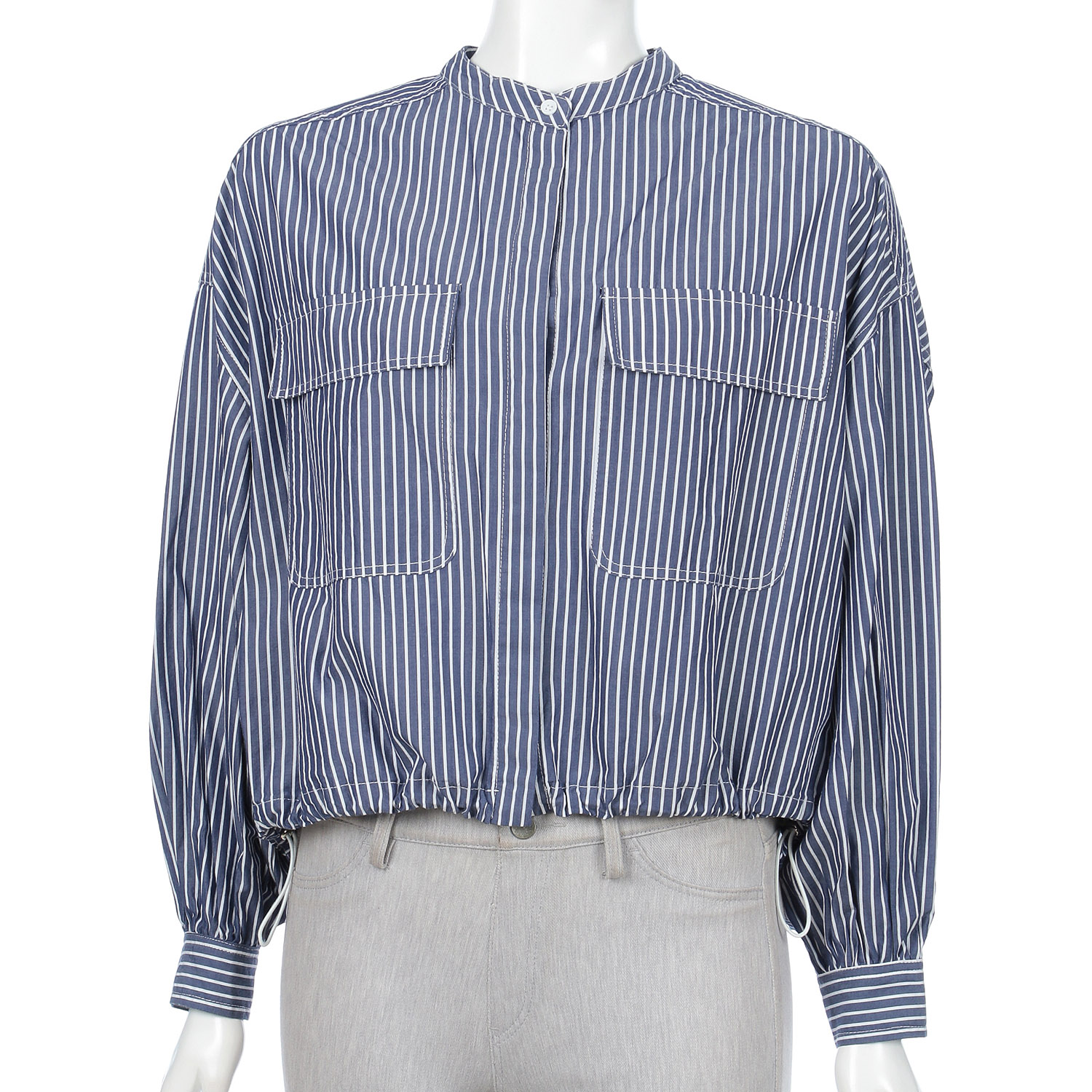 MAKITO  ストライプ裾ドローストリングジャケット - 画像7