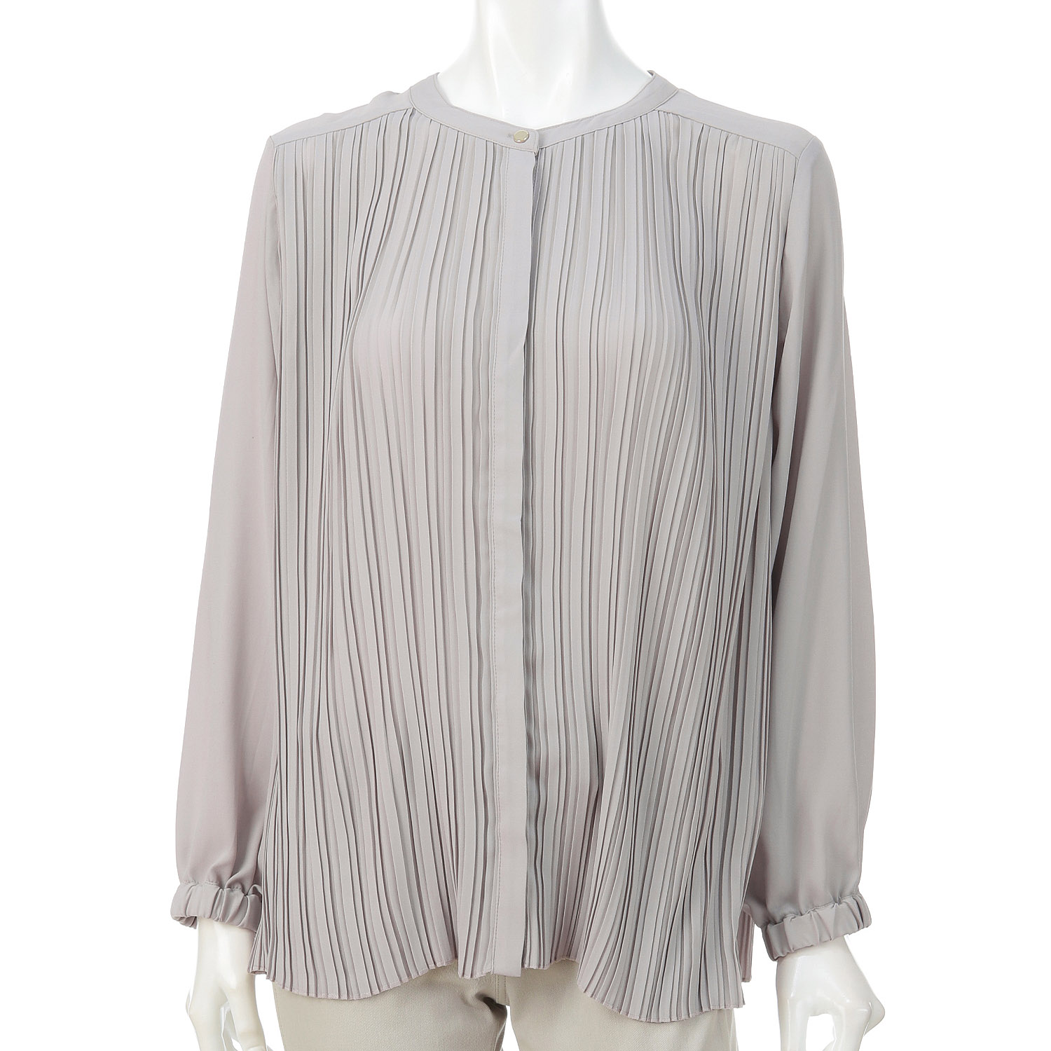 ジョーゼット前後2WAYプリーツブラウス - 画像5