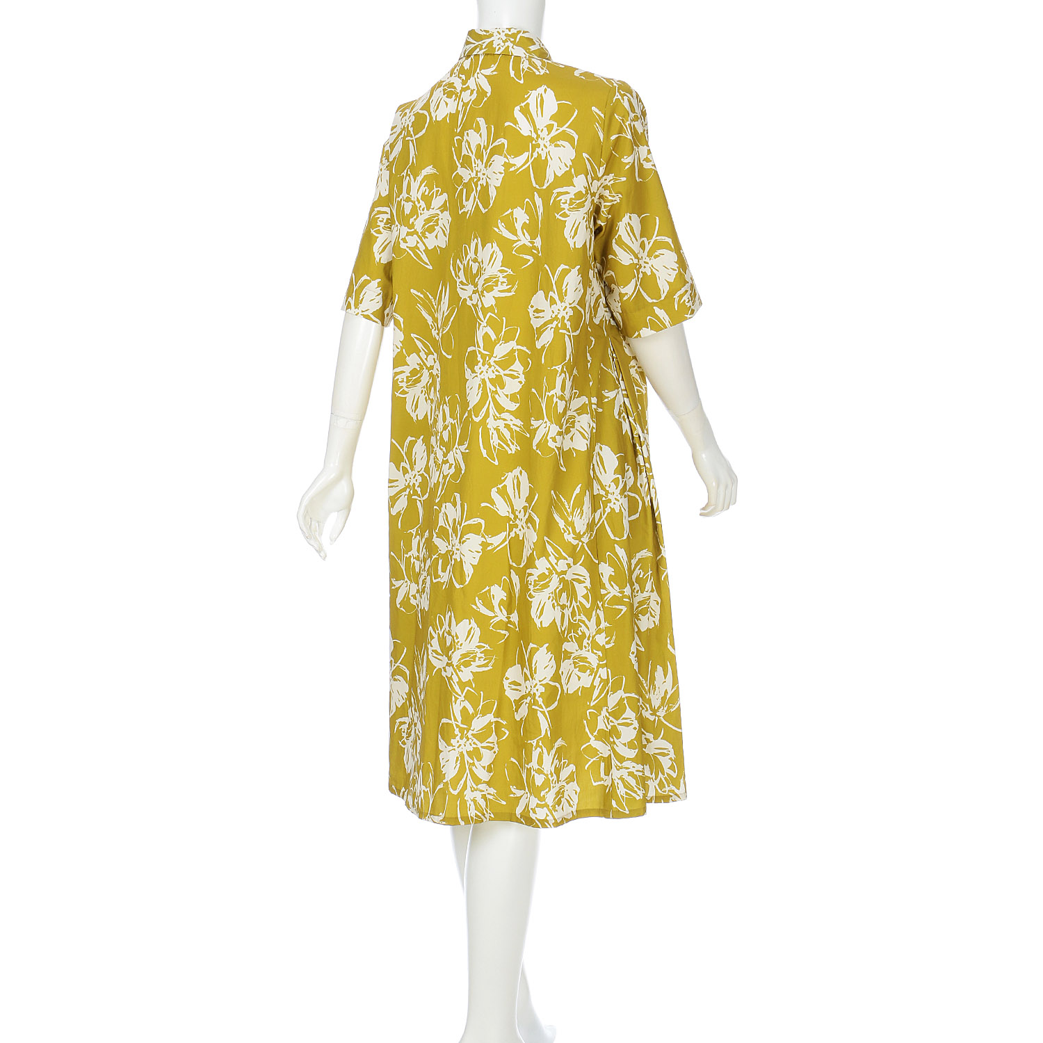 40ブロードインクジェットプリントワンピース - 画像10