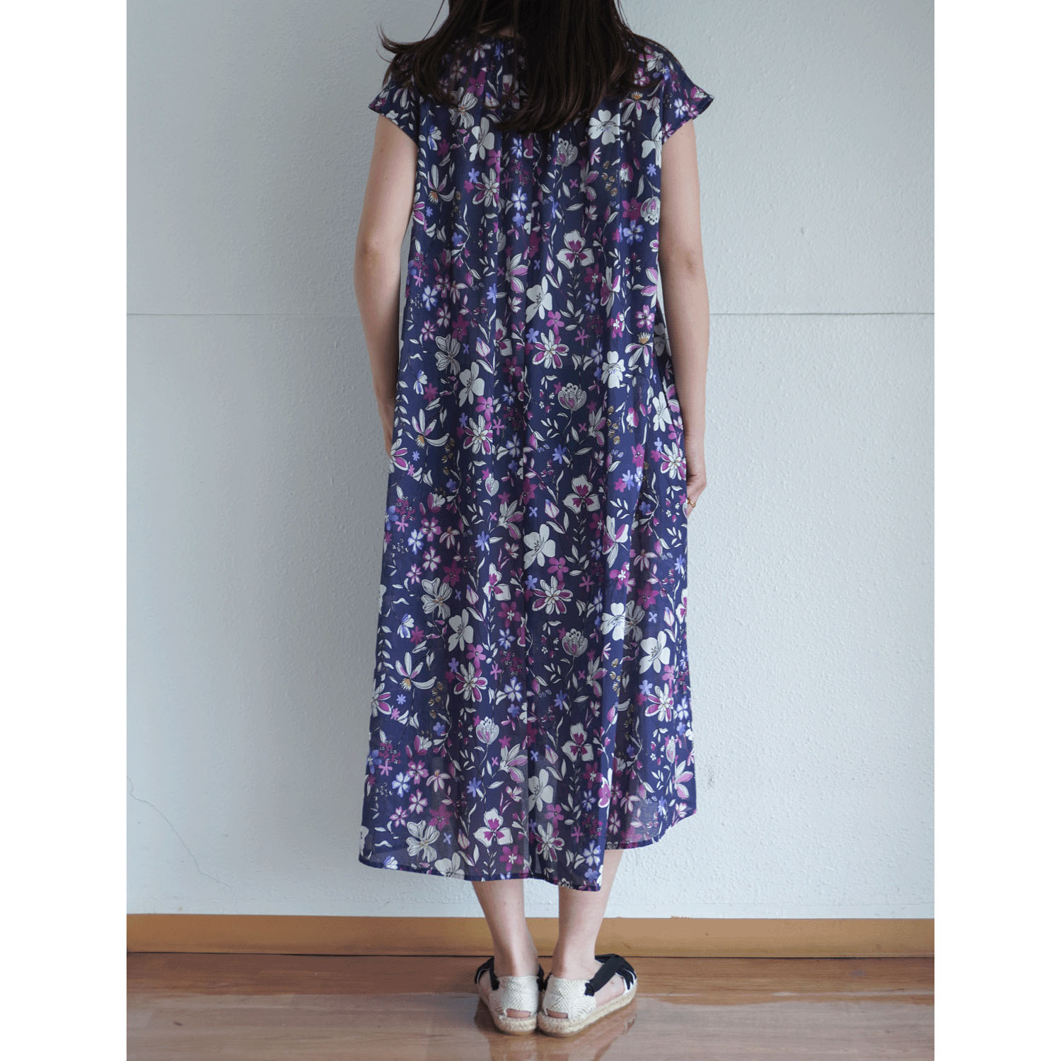 60ローンインクジェットプリントワンピース - 画像14