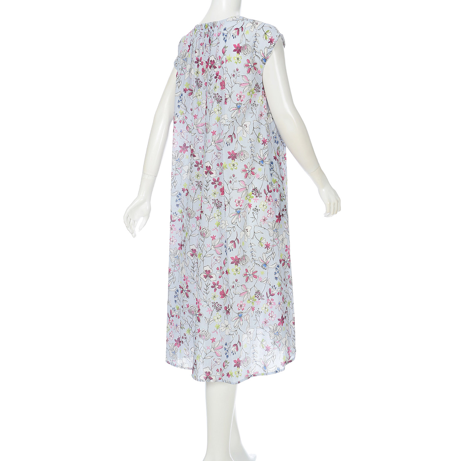 60ローンインクジェットプリントワンピース - 画像9