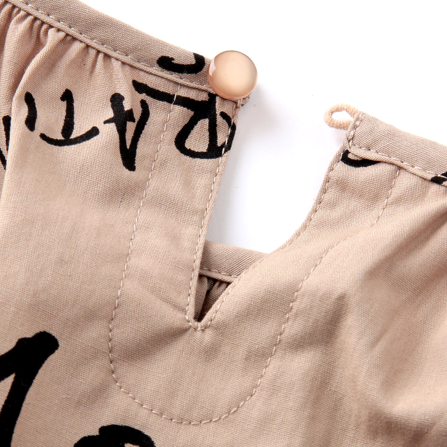 英字プリントブラウス - 画像6