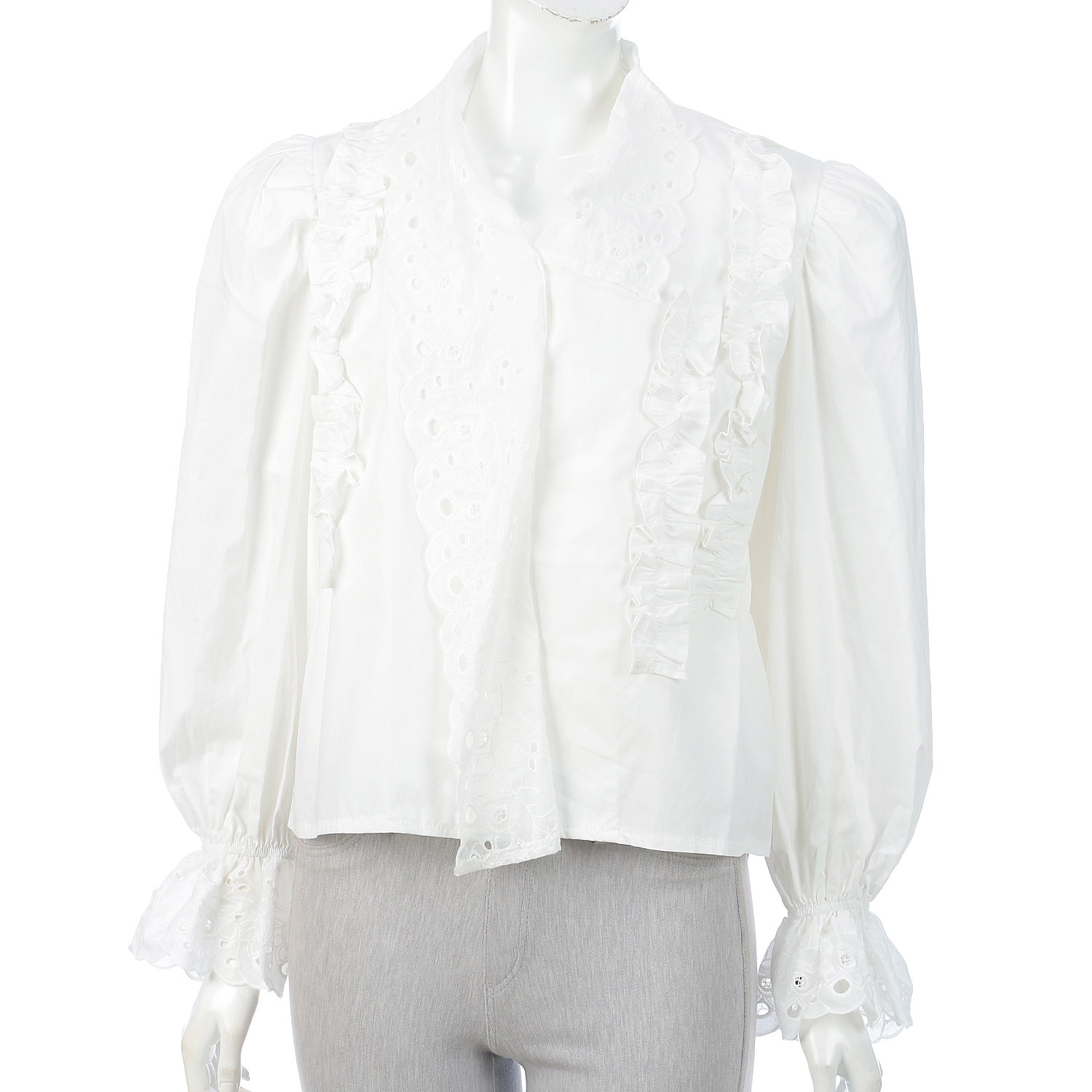 フリルデザインブラウス - 画像6