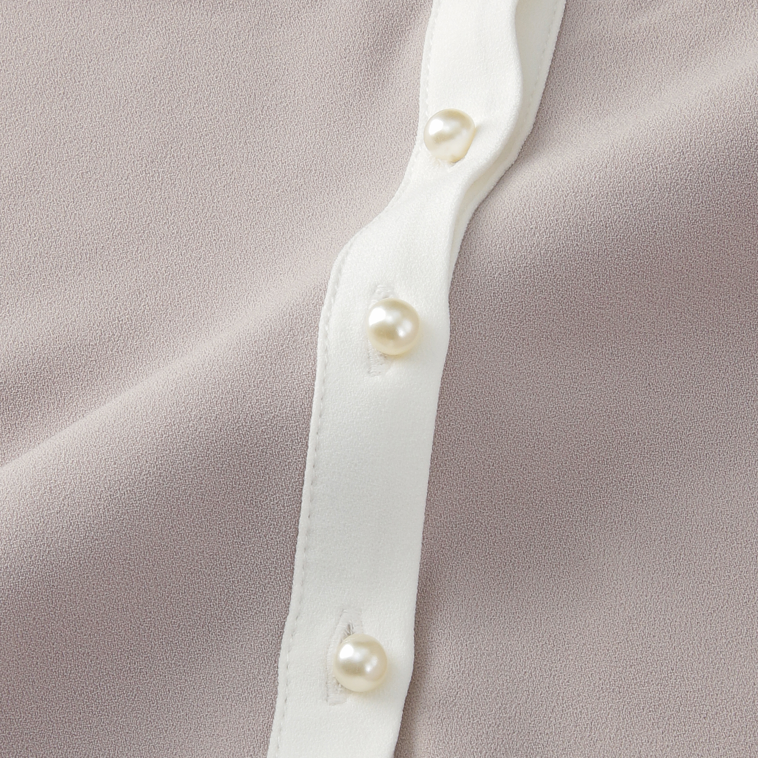 ジャケットライクノーカラーブラウス - 画像6