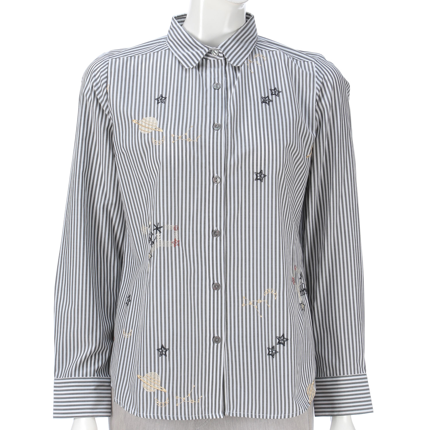 コズミック刺繍ブラウス - 画像3