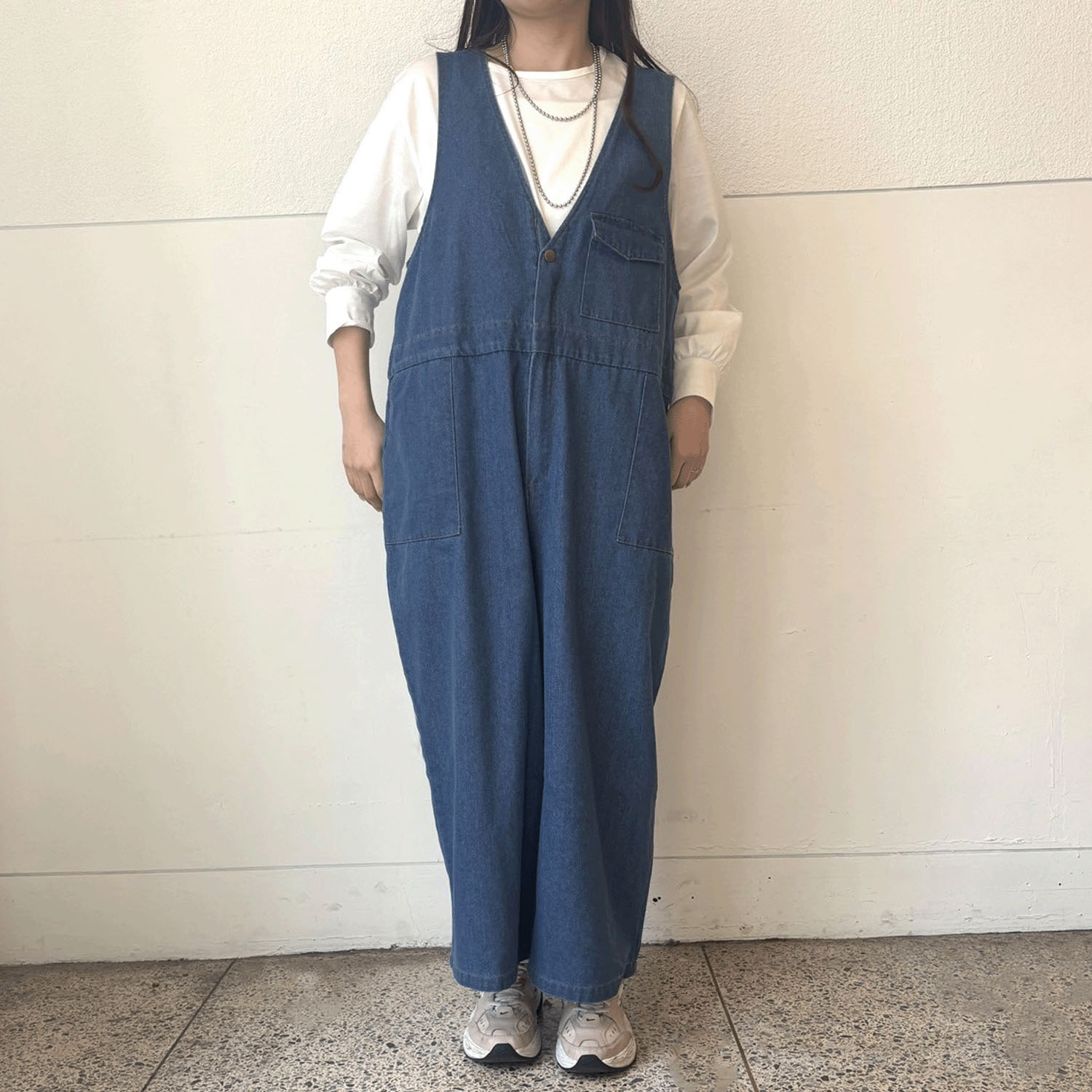 LUPILIEN デニムサロペット - 画像1