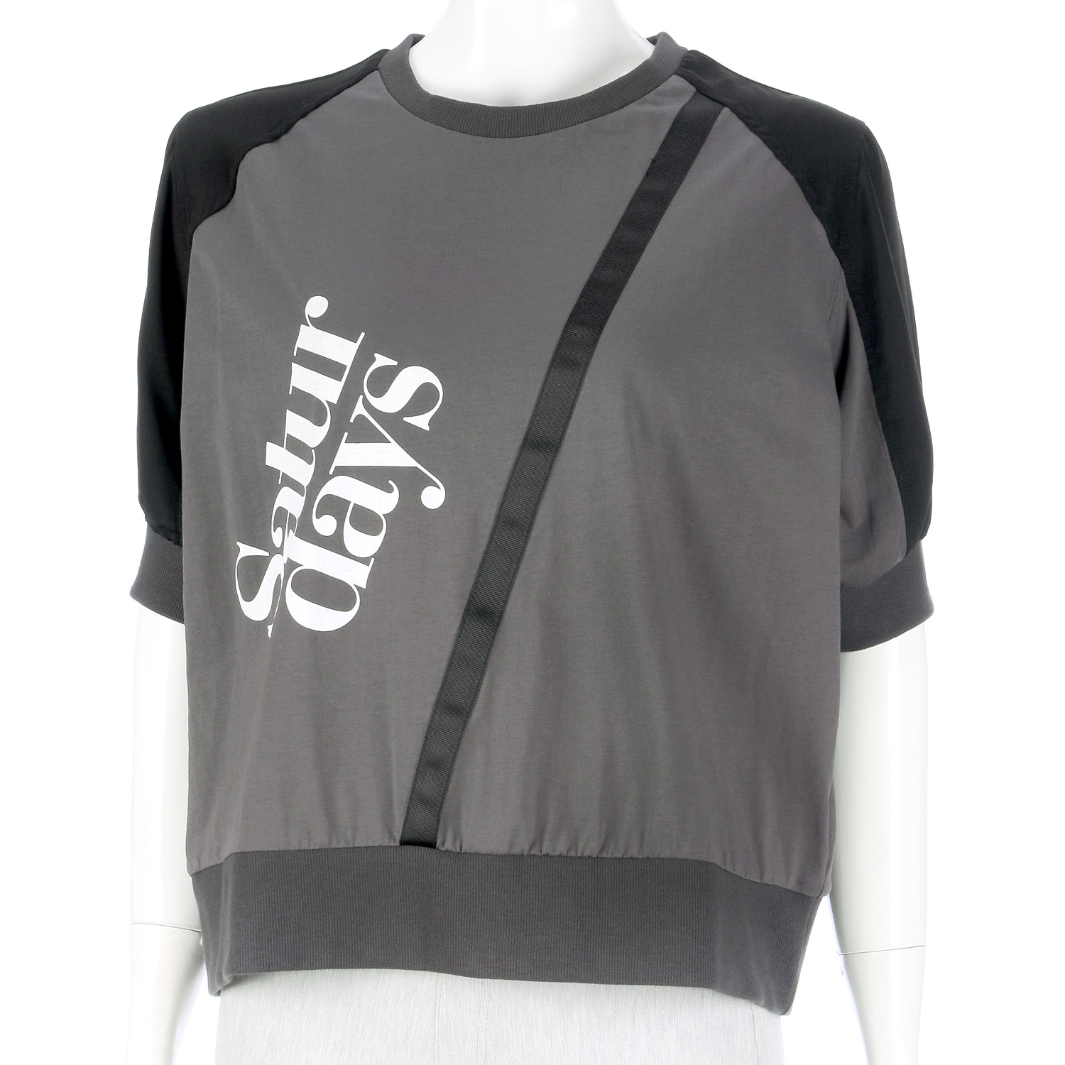 ロゴプリント切替プルオーバー - 画像2