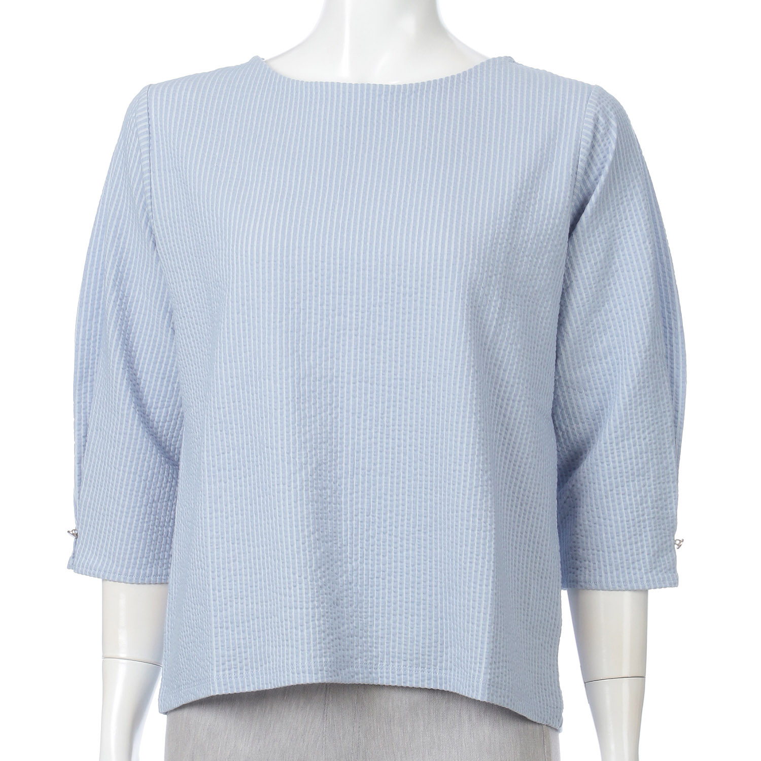 サッカーストライププルオーバー - 画像1