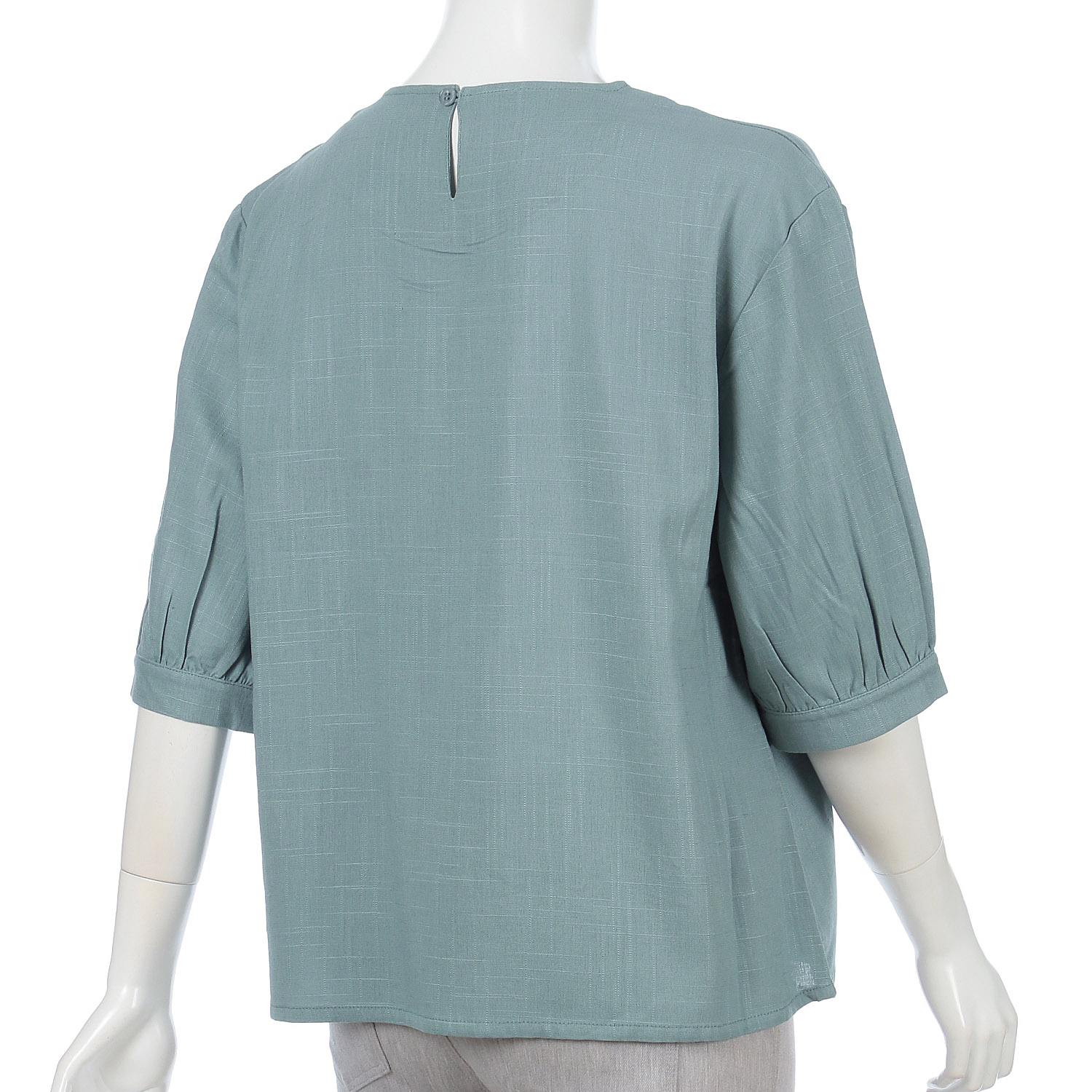 猫刺繍ブラウス - 画像6