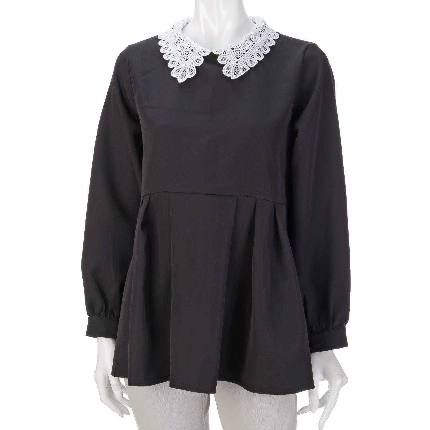 ペプラムフレアブラウス - 画像7