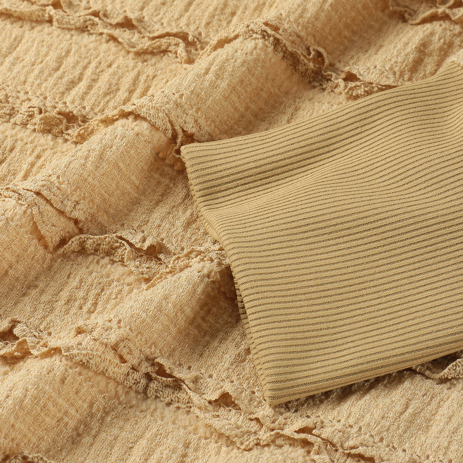 シャーリングフリルプルオーバー - 画像9