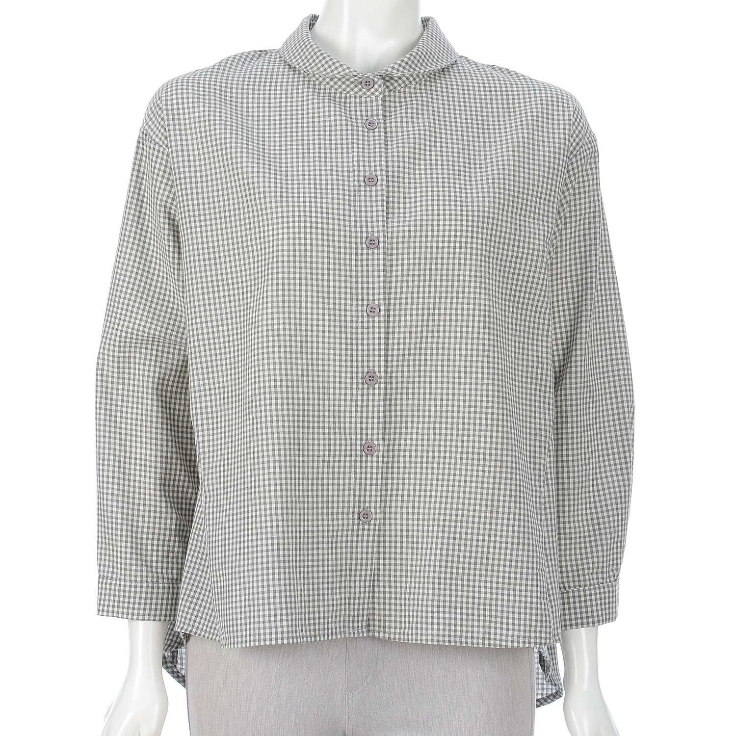 ギンガムチェックシャツ - 画像1