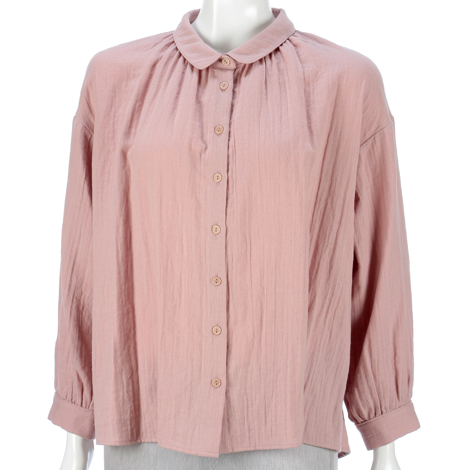 ダブルガーゼブラウス - 画像3