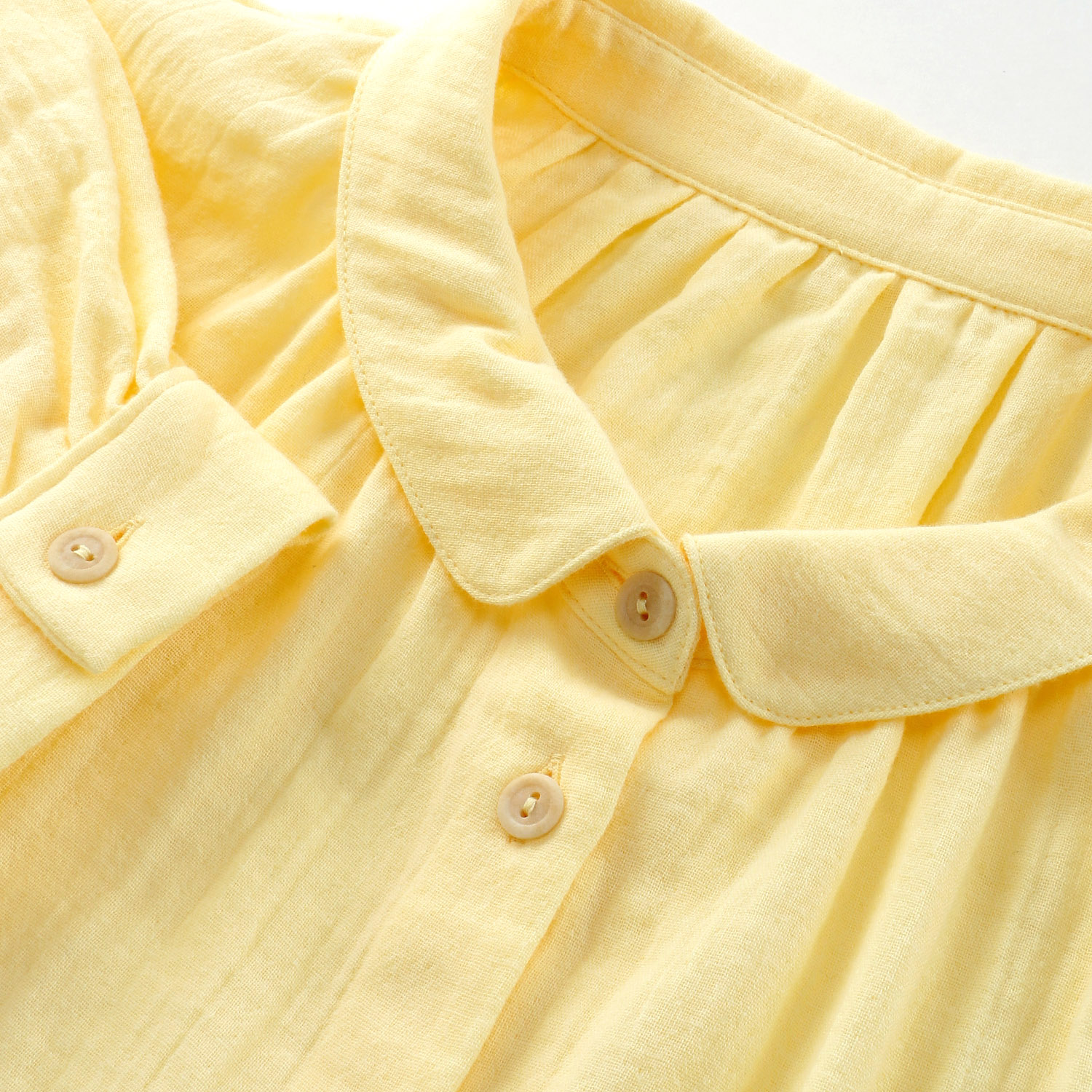 ダブルガーゼブラウス - 画像7