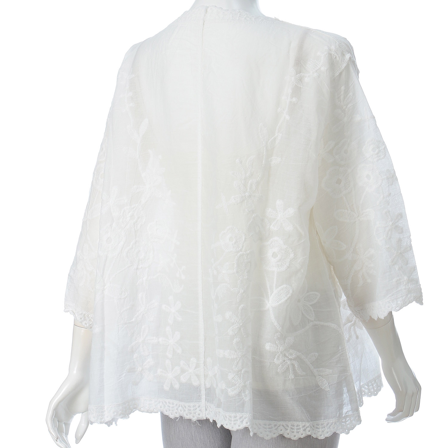 かぎ針刺繍ブラウス - 画像4