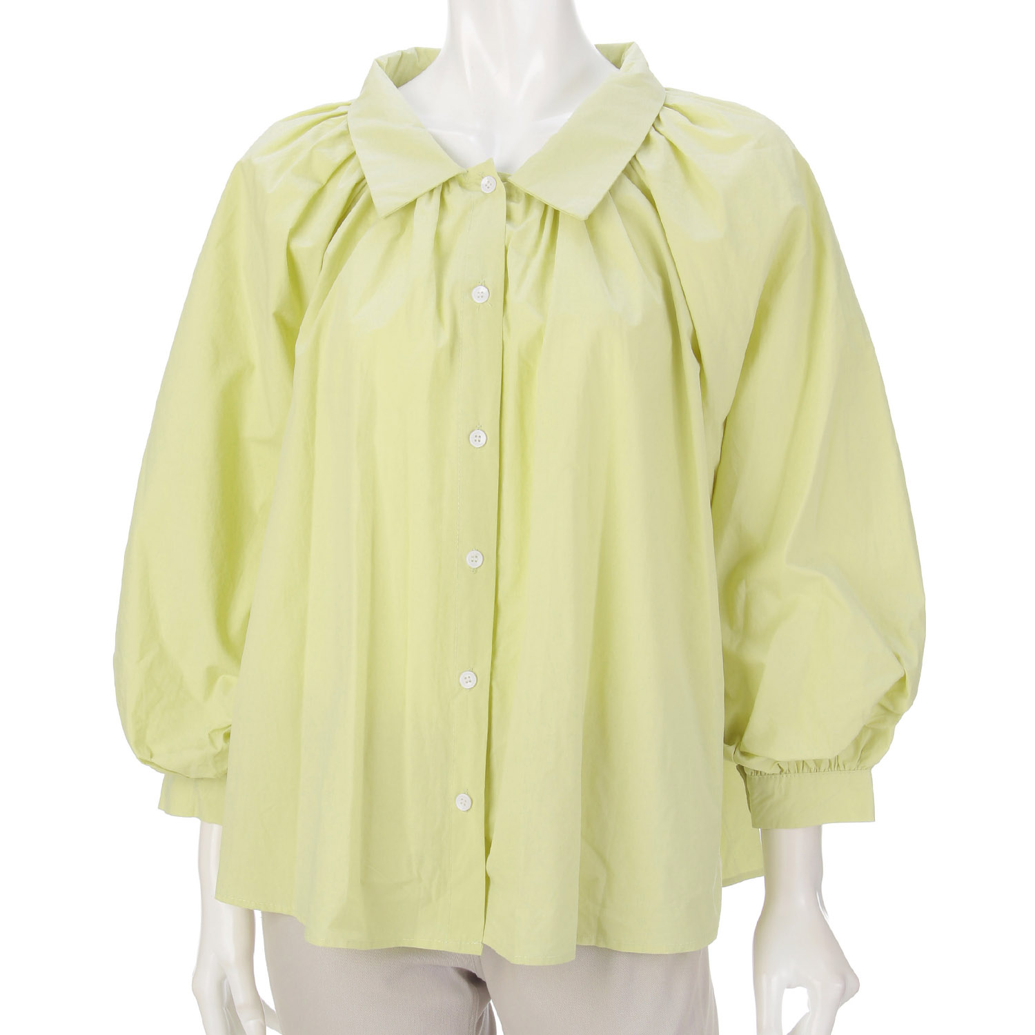 ボリュームスリーブブラウス