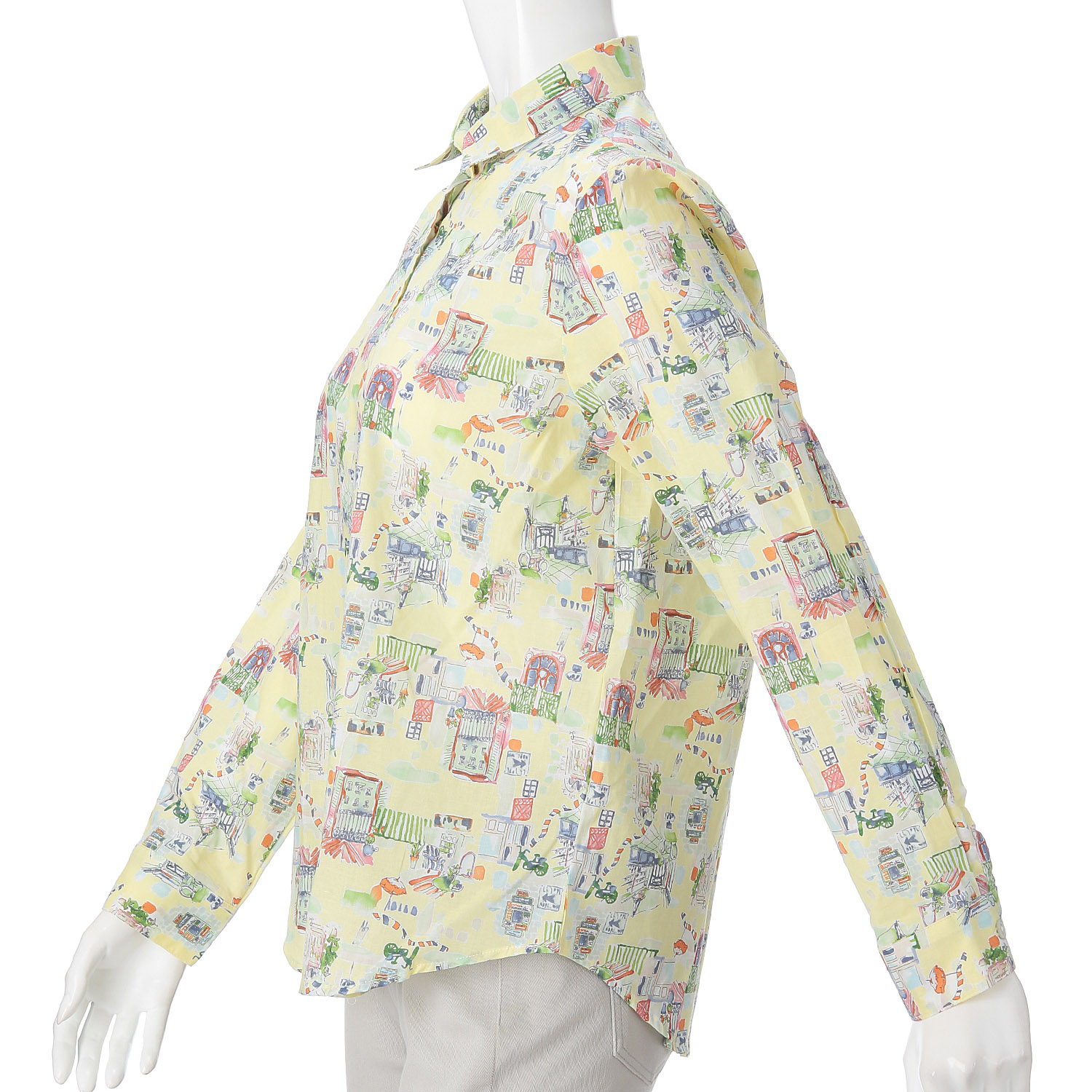 綿ローンシャツ - 画像4