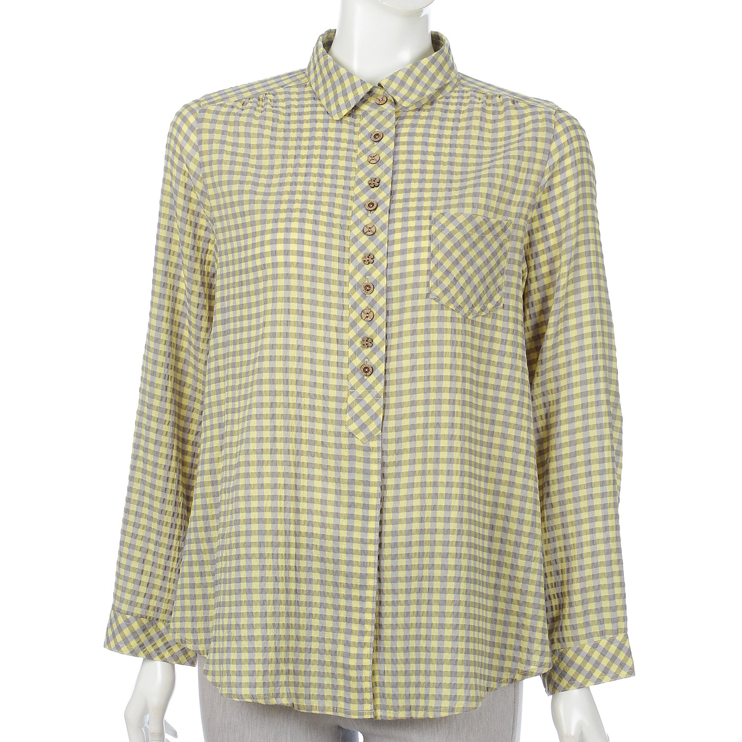 ギンガムブラウス - 画像4