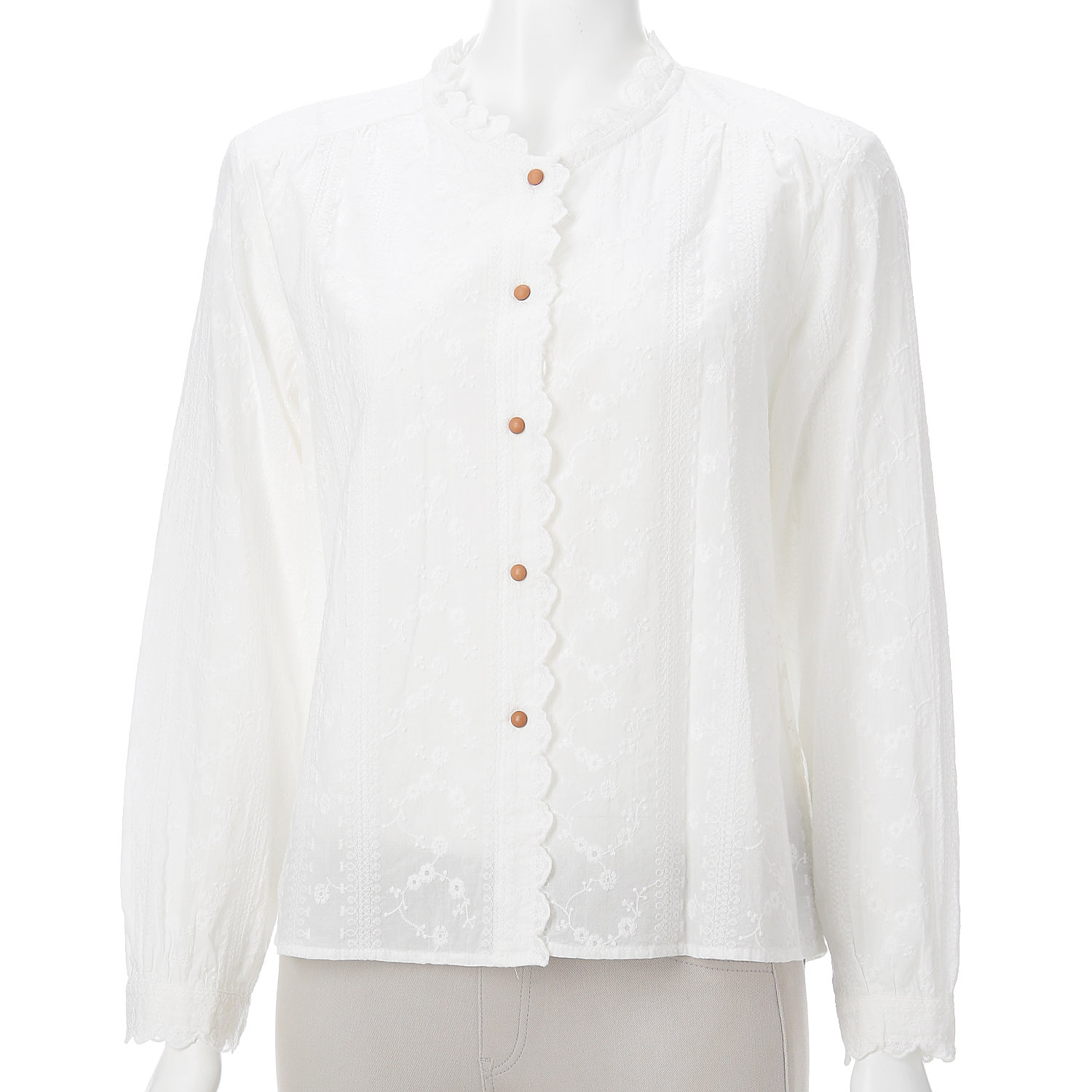 エンブロイダリーブラウス - 画像3