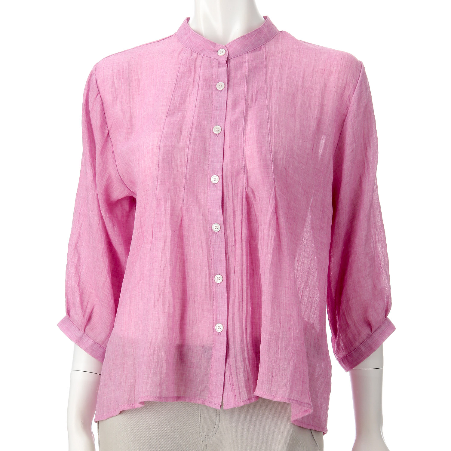 綿ガーゼダーツブラウス - 画像3