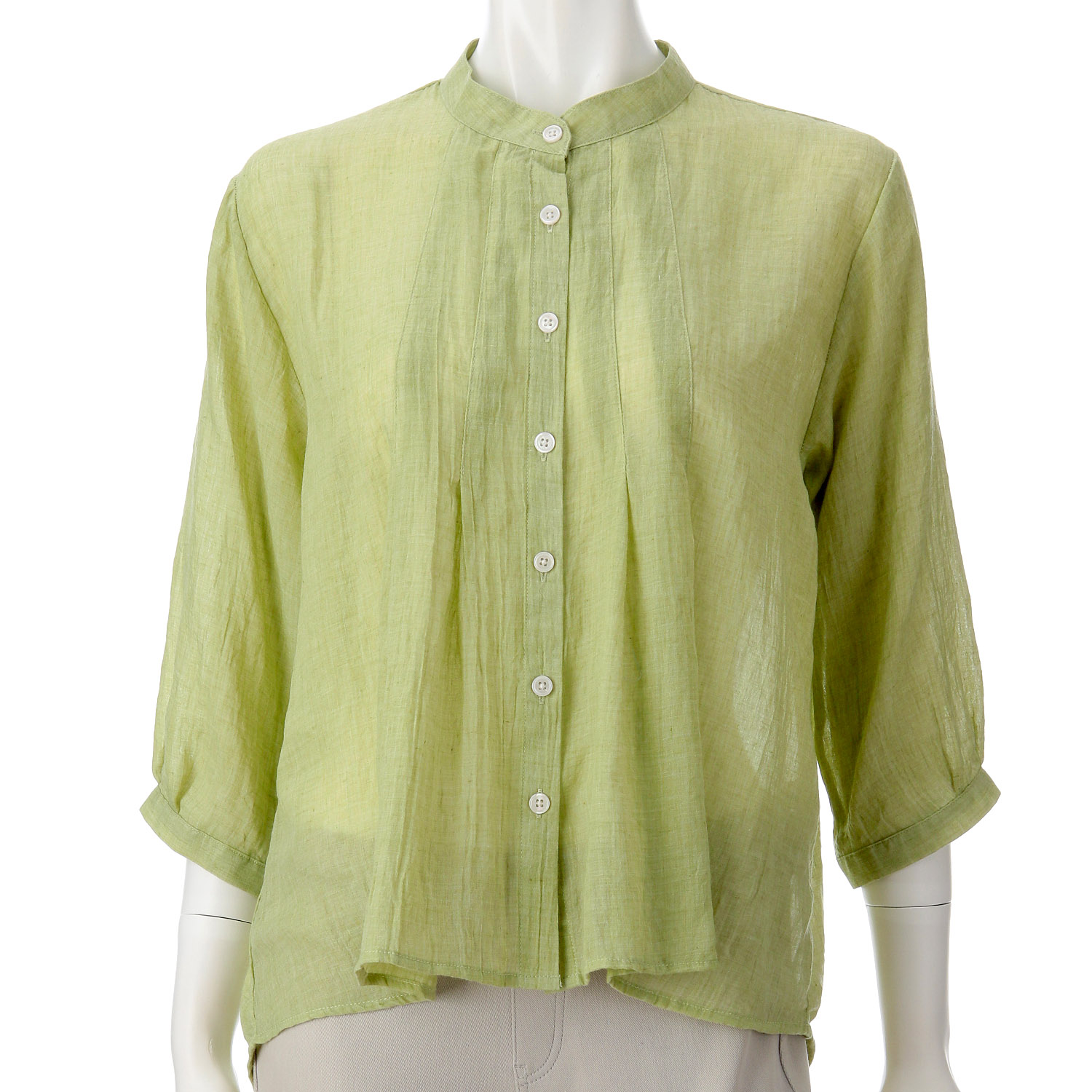 綿ガーゼダーツブラウス - 画像6